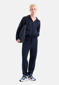 EA7 Emporio Armani Logo Series Kapuzensweatjacke