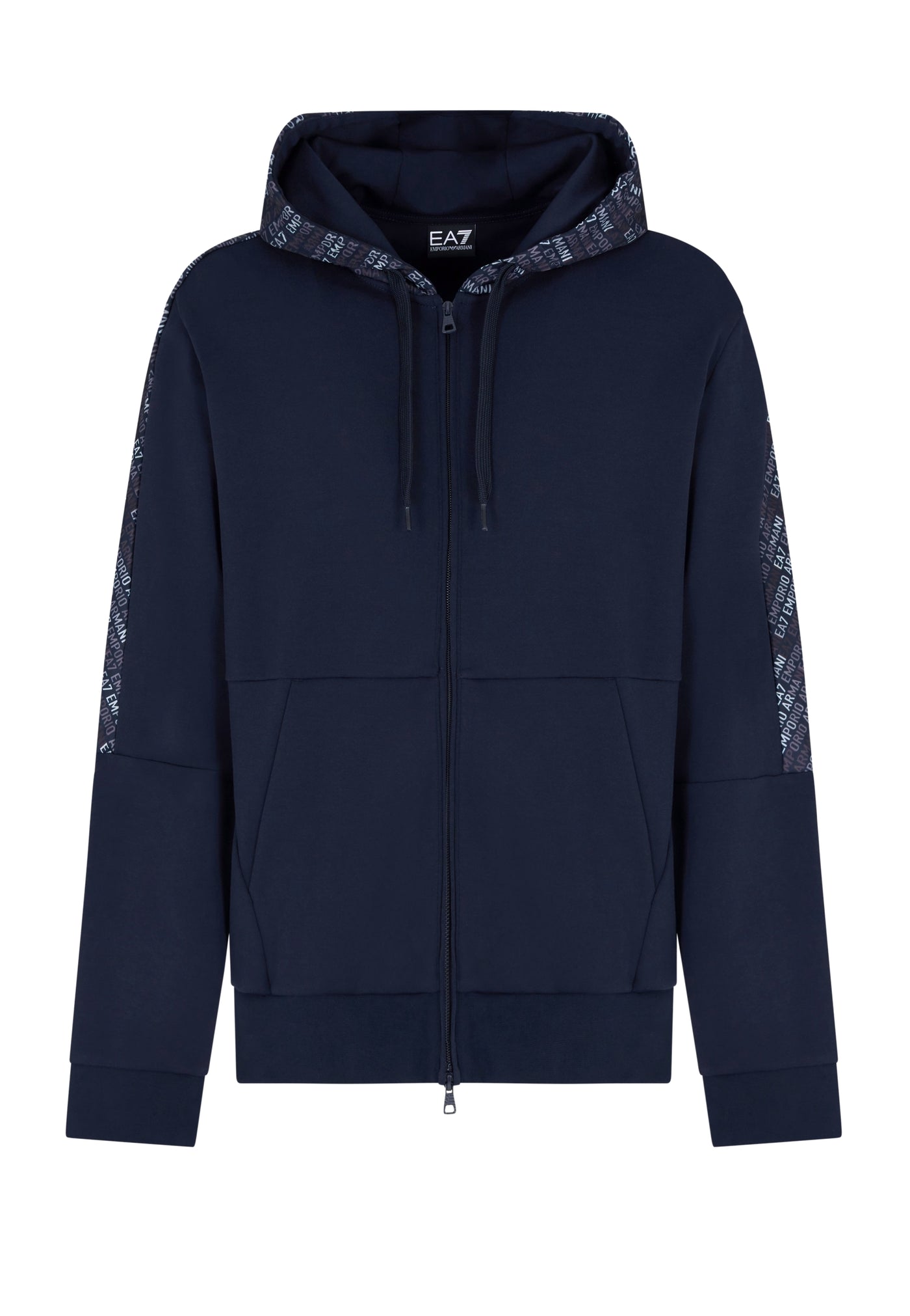 EA7 Emporio Armani Logo Series Kapuzensweatjacke