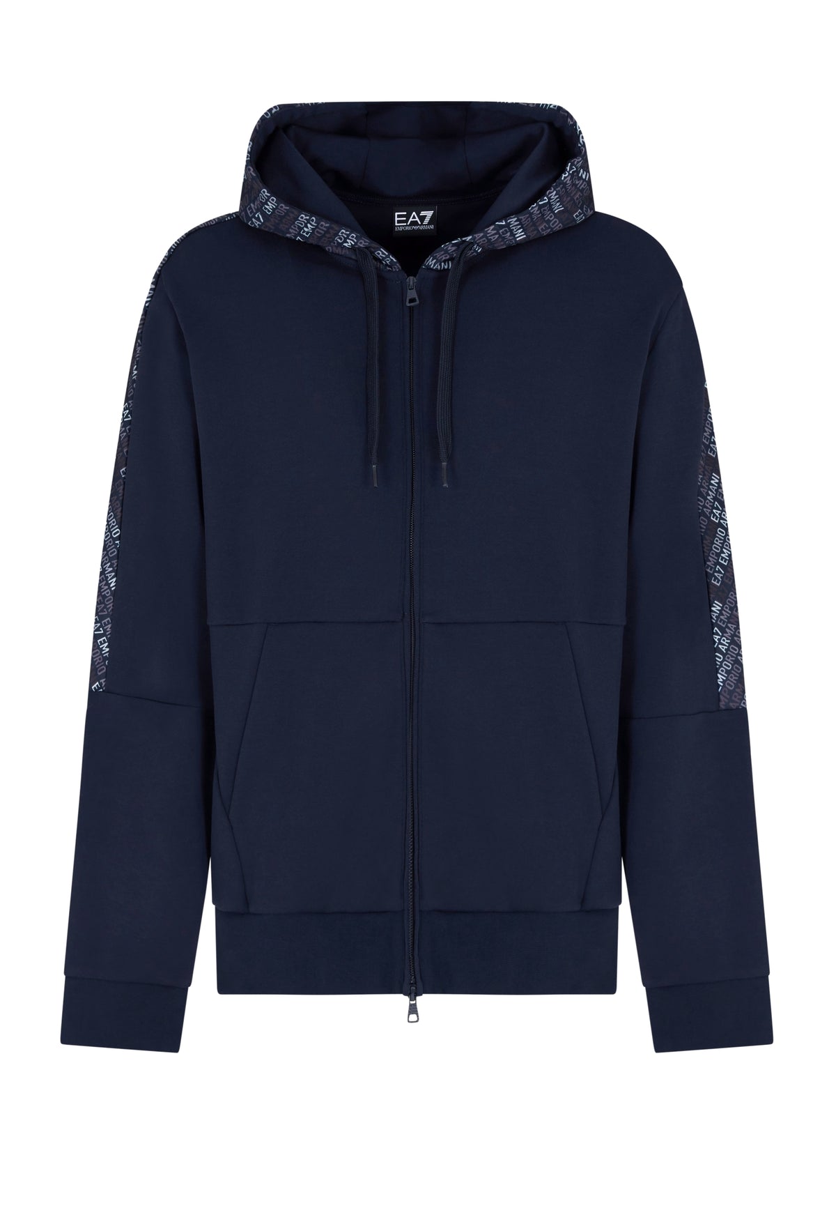 EA7 Emporio Armani Logo Series Kapuzensweatjacke