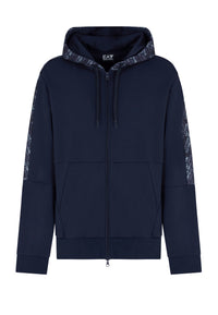 EA7 Emporio Armani Logo Series Kapuzensweatjacke