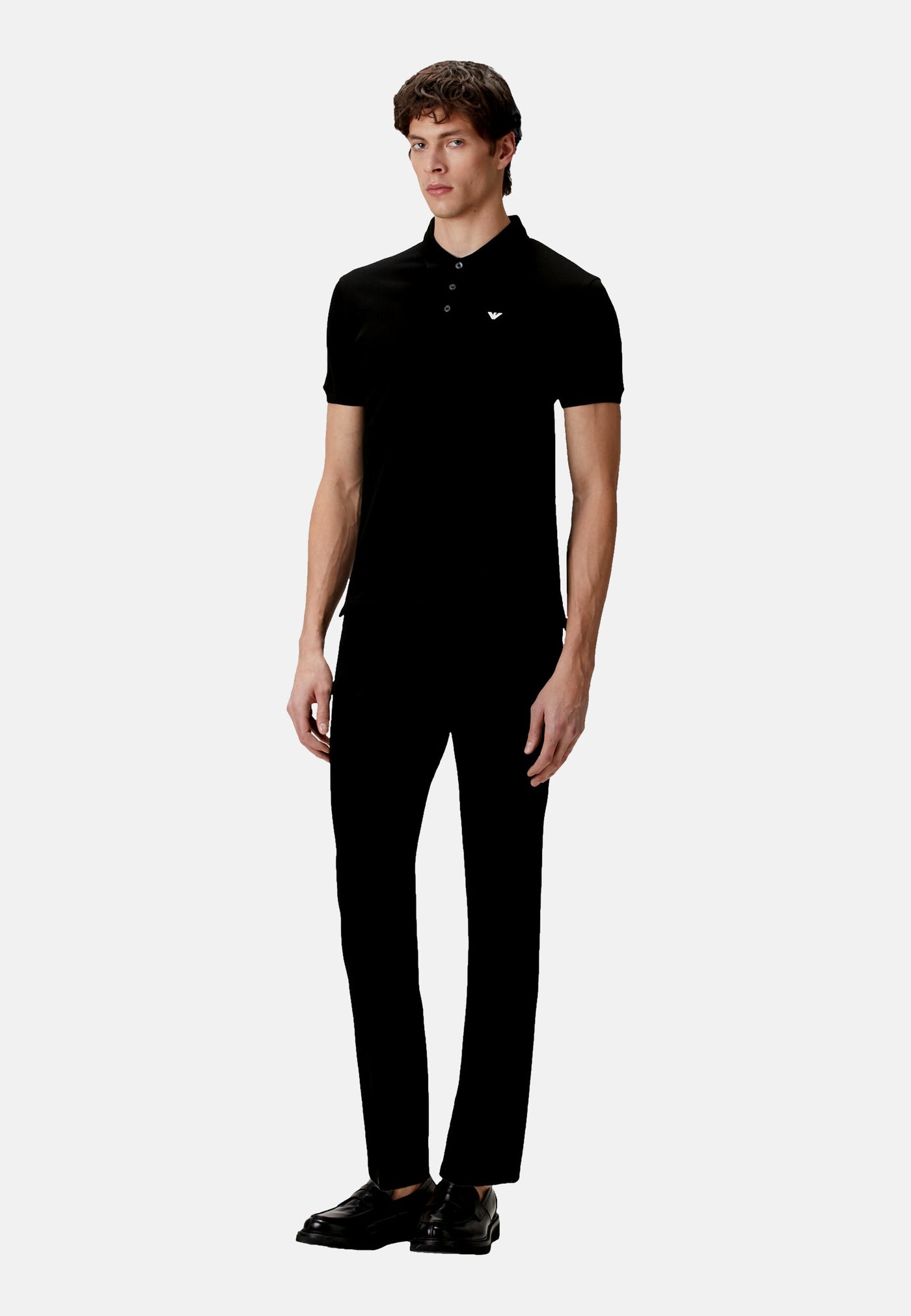 Emporio Armani Kurzarmshirt mit Polokragen