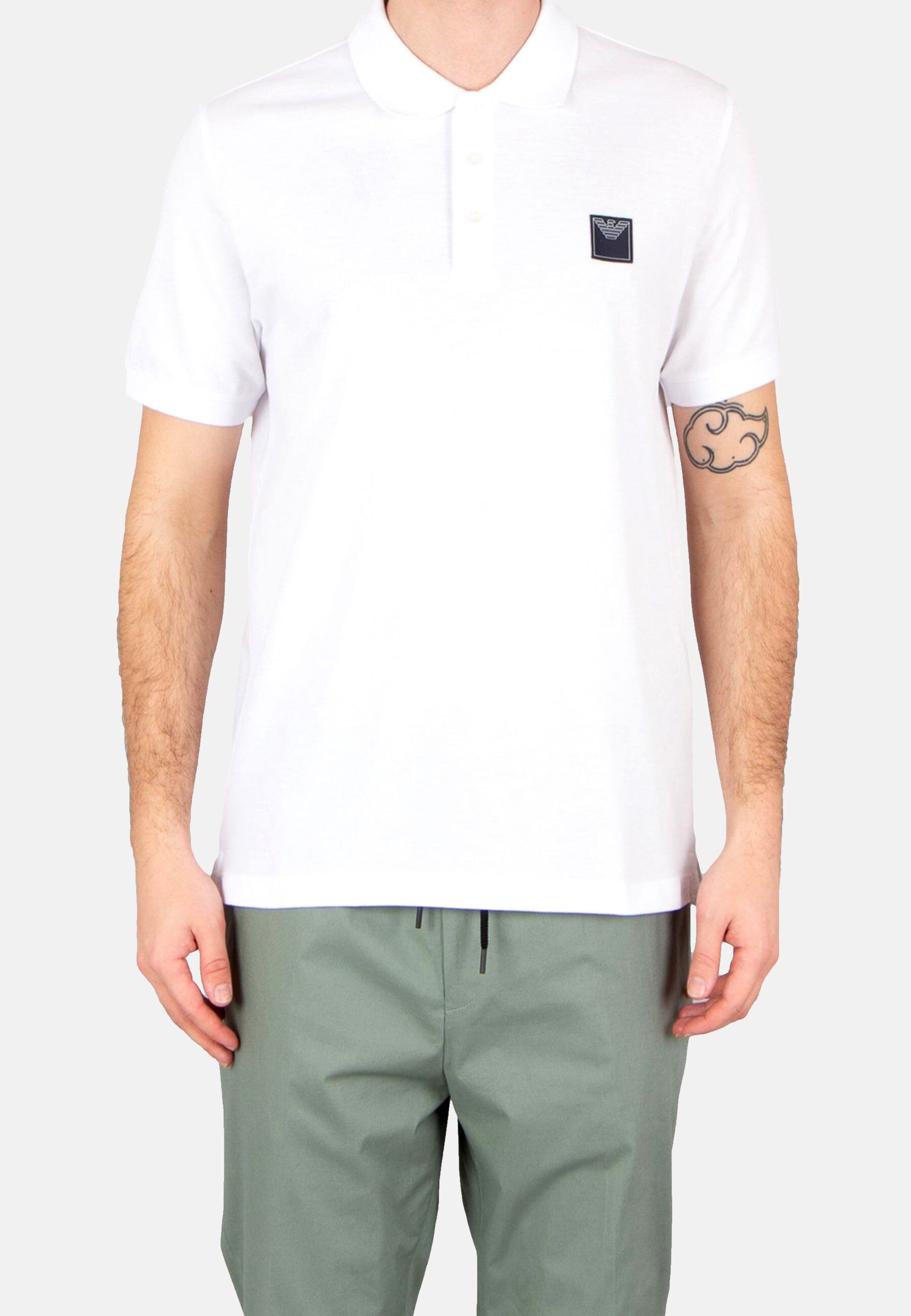 Emporio Armani Kurzarmshirt mit Polokragen