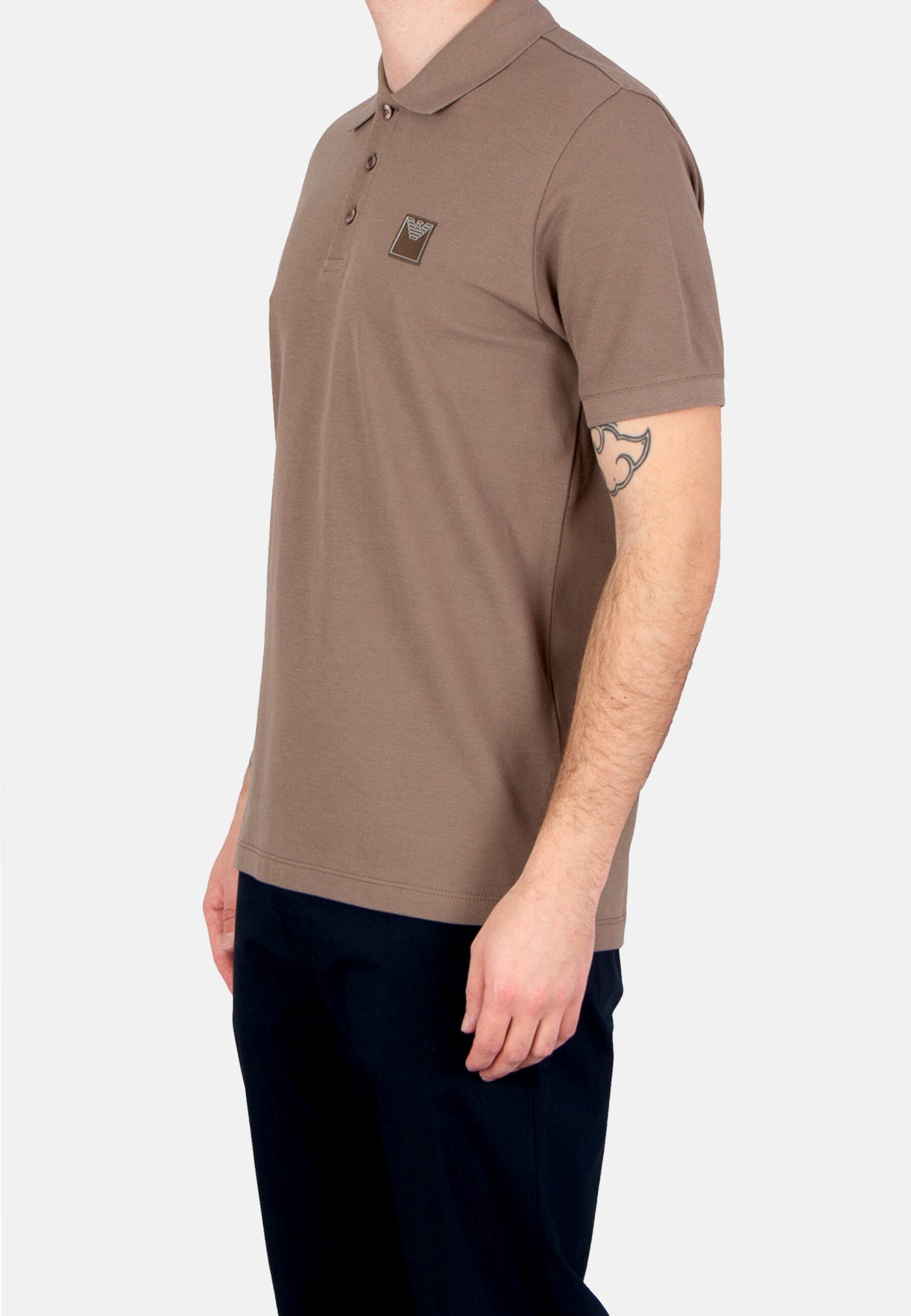 Emporio Armani Kurzarmshirt mit Polokragen
