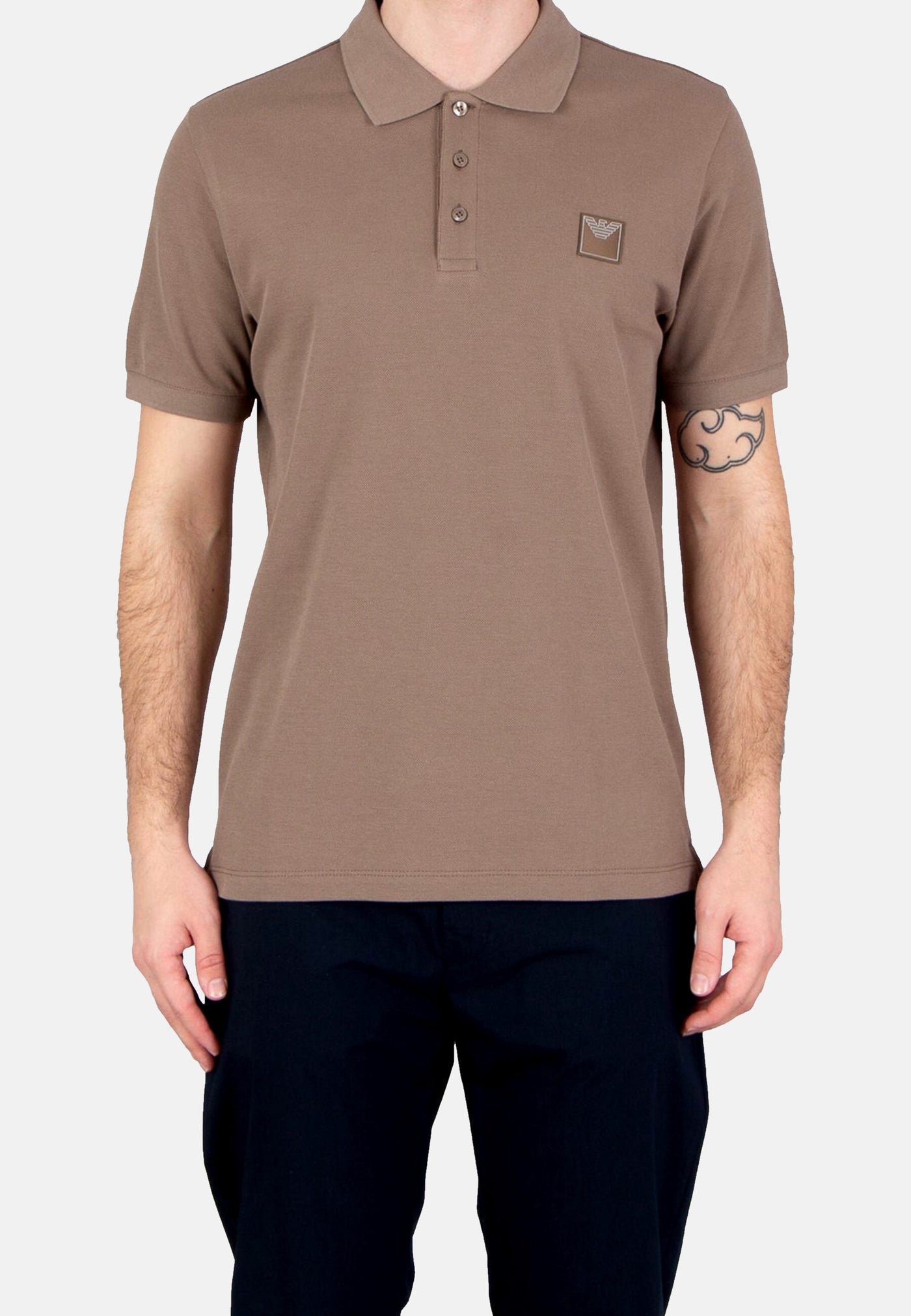 Emporio Armani Kurzarmshirt mit Polokragen