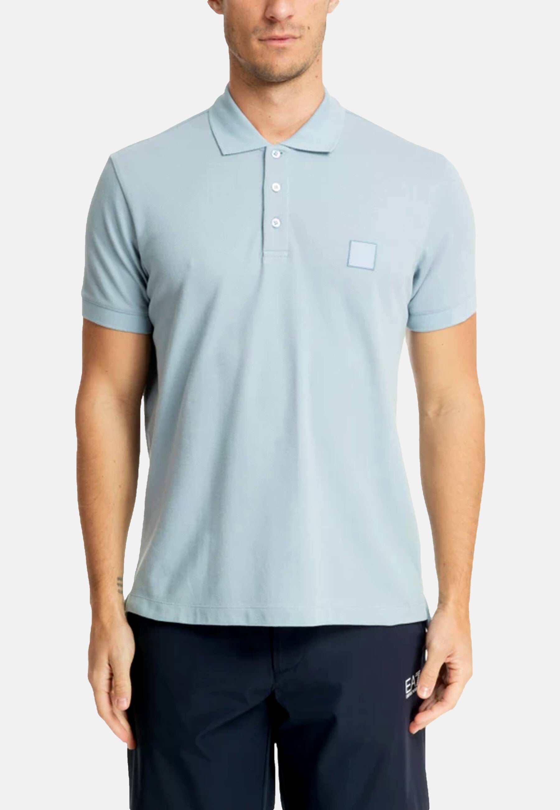 Emporio Armani Kurzarmshirt mit Polokragen