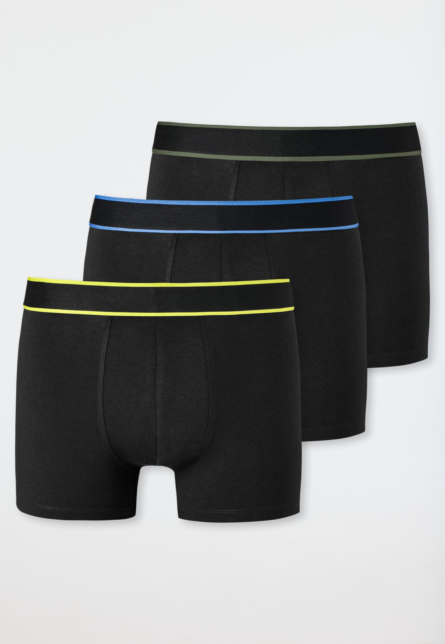Schiesser Unterhosen im 3 Pack mit Logo-Webgummibund