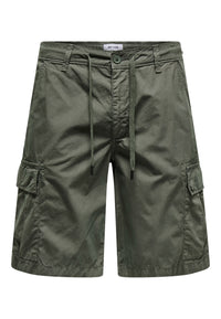 Only & Sons Loc kurze Hose mit vielen Taschen