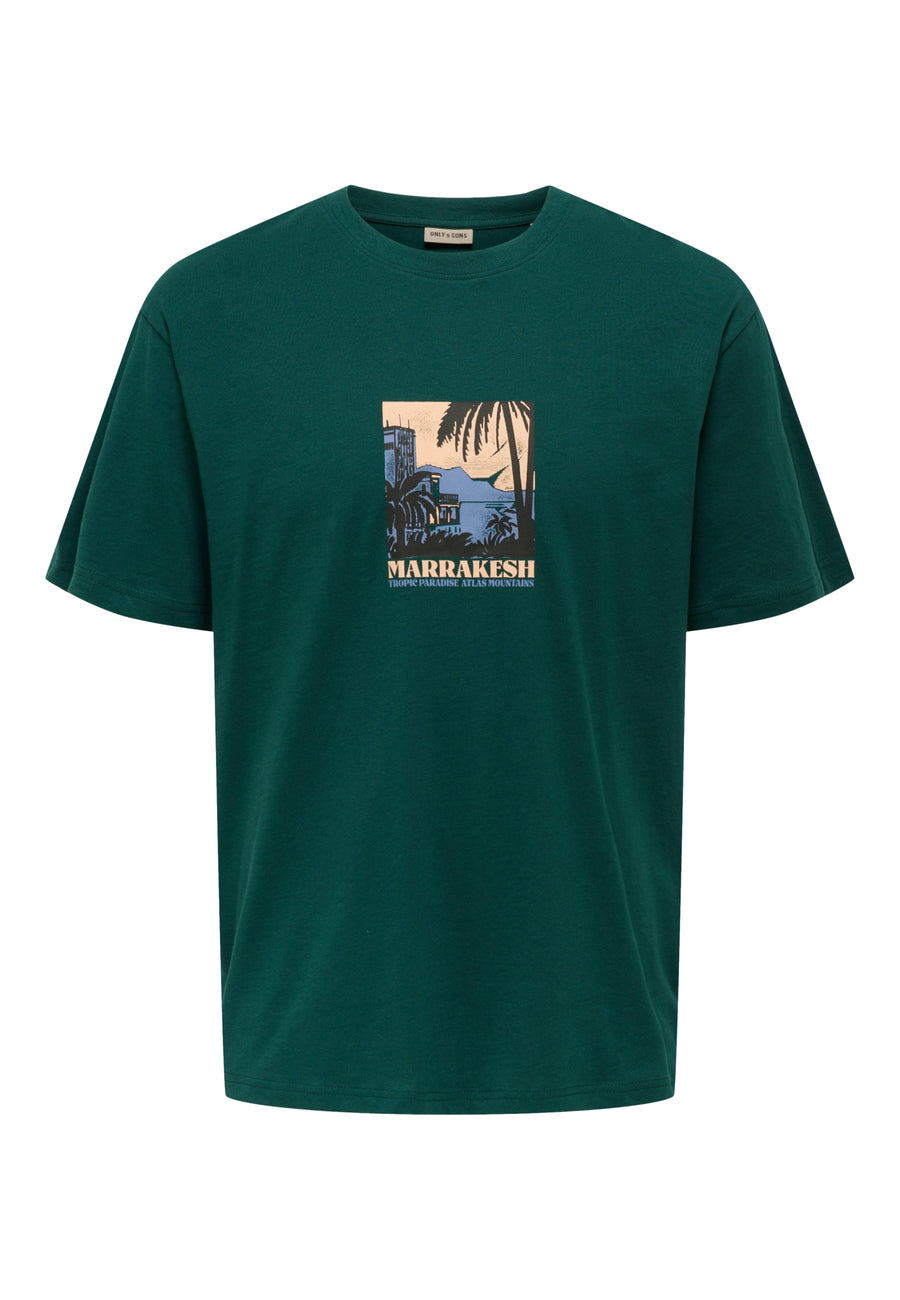 Only & Sons Beane Rhaba Kurzarmshirt