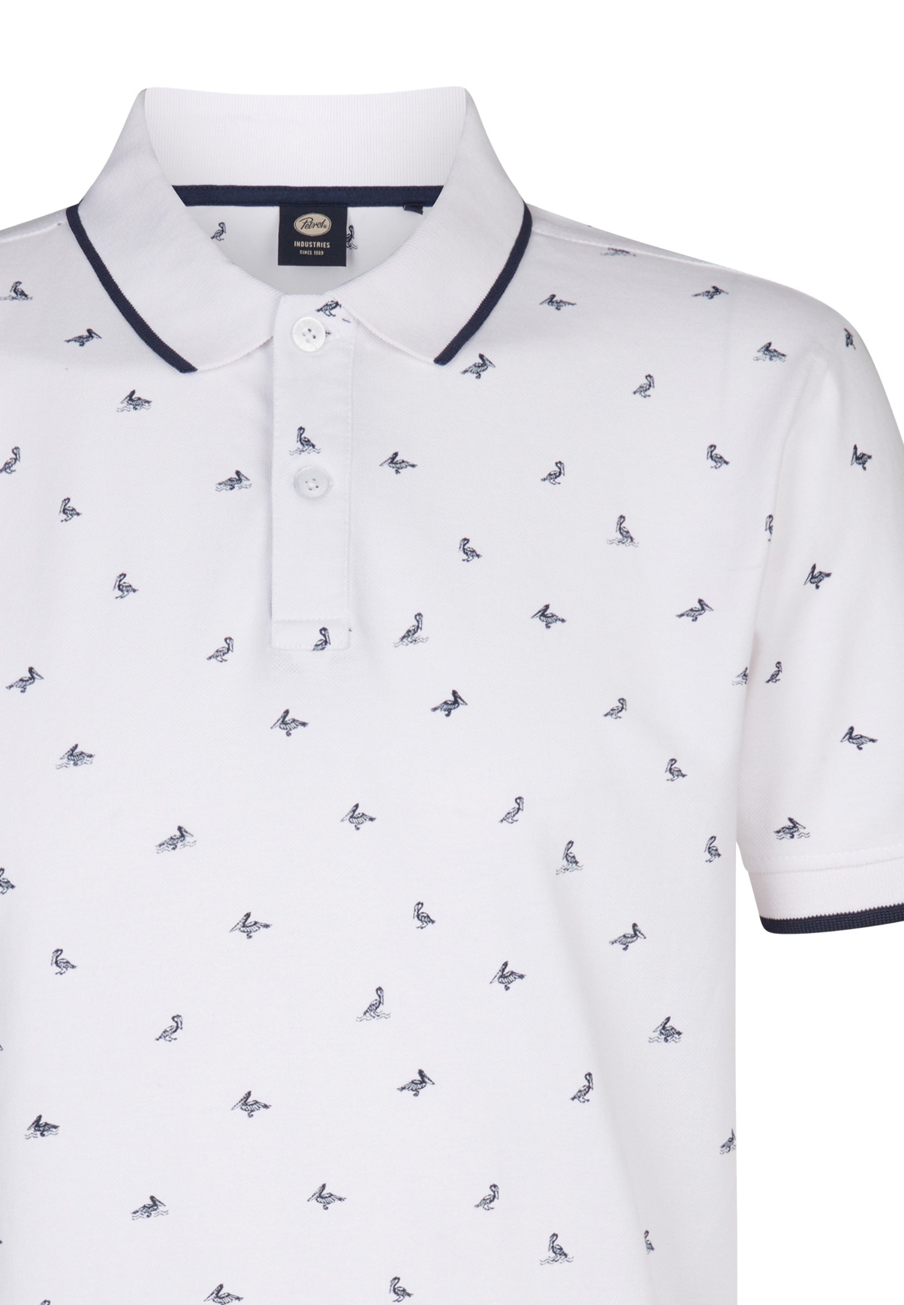 Petrol Industries Kurzarmshirt mit Polokragen