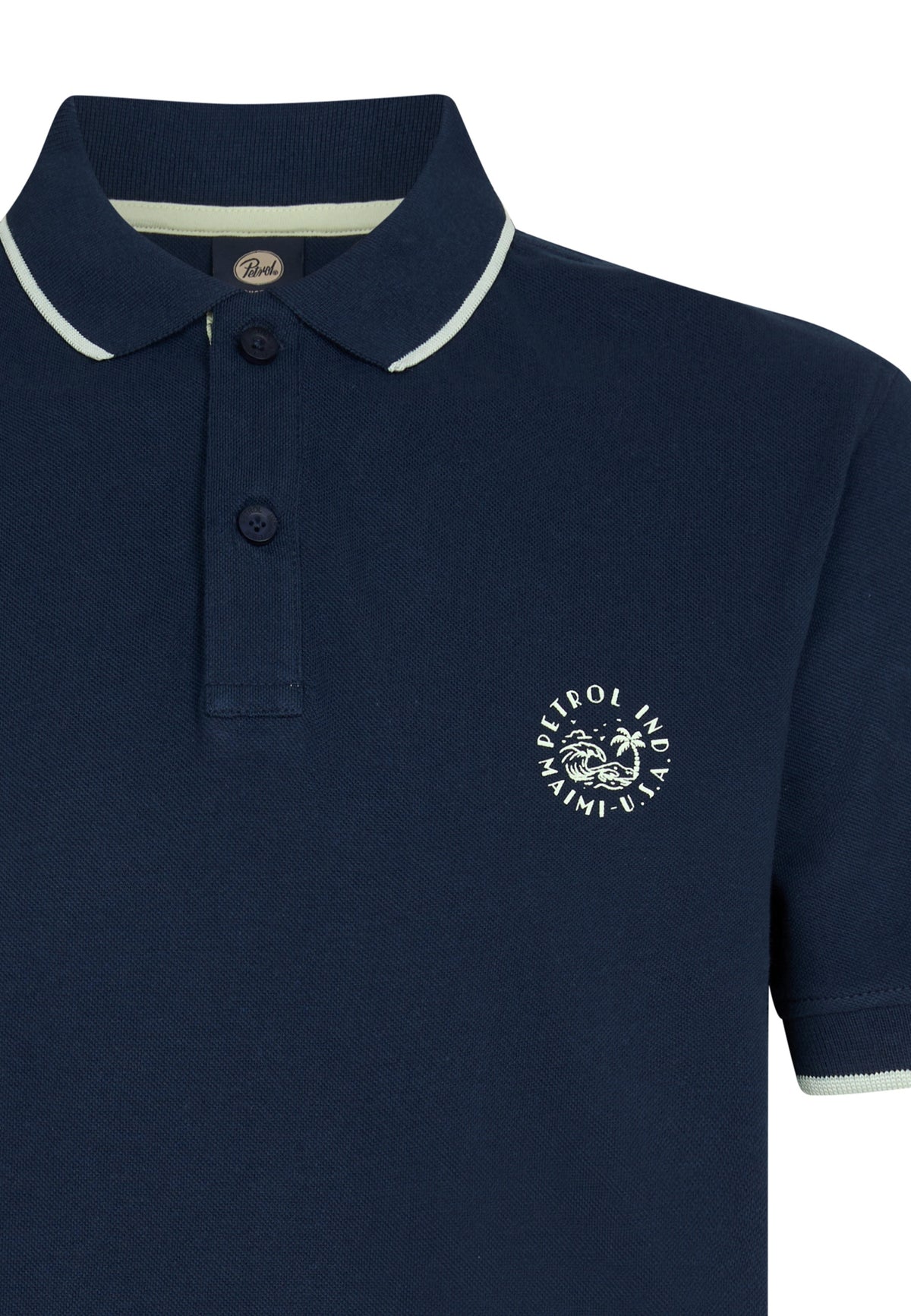 Petrol Industries Kurzarmshirt mit Polokragen