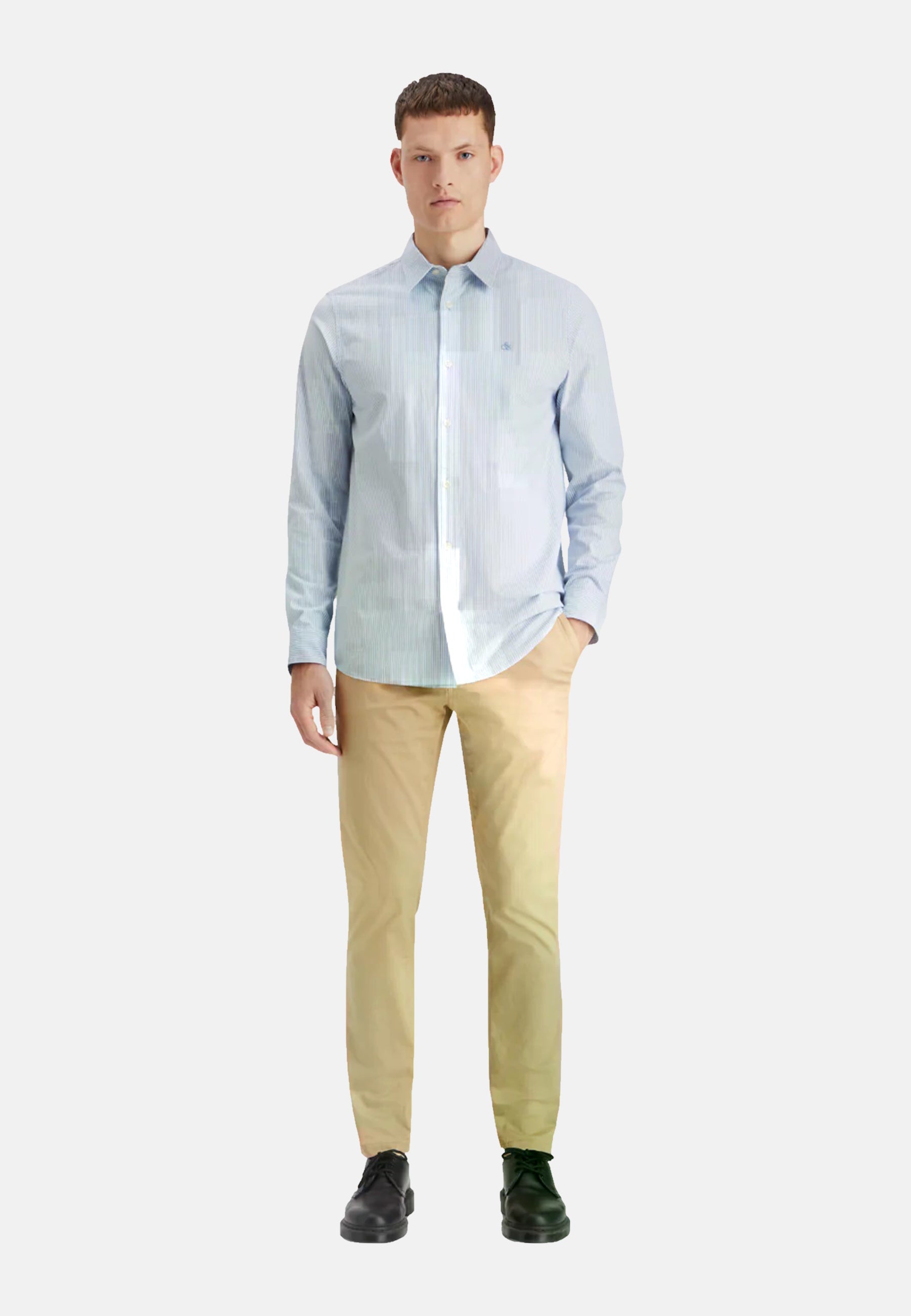 Scotch & Soda CORE OXFORD SOLID Langarmhemd