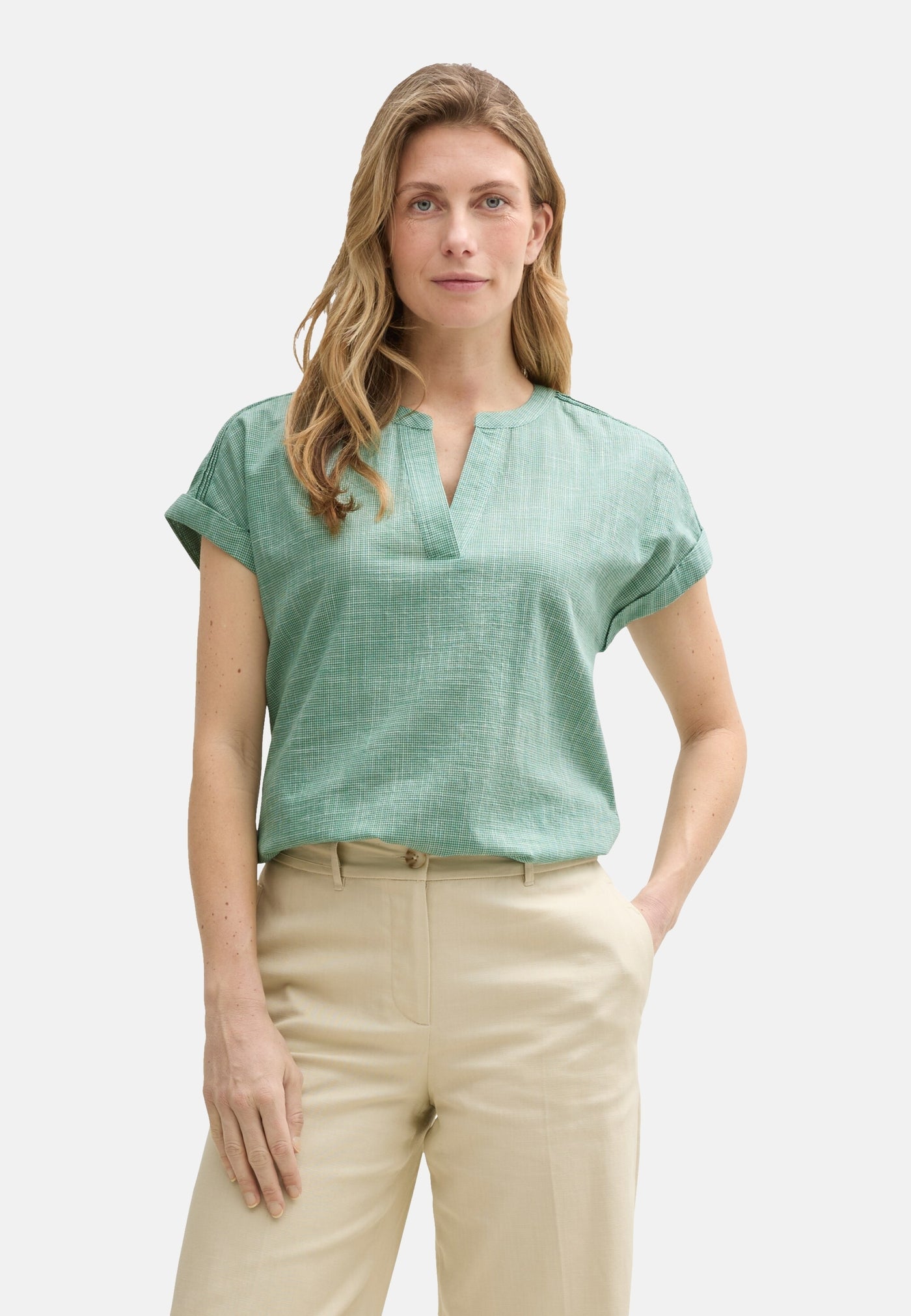 Tom Tailor dünnes Kurzarmshirt