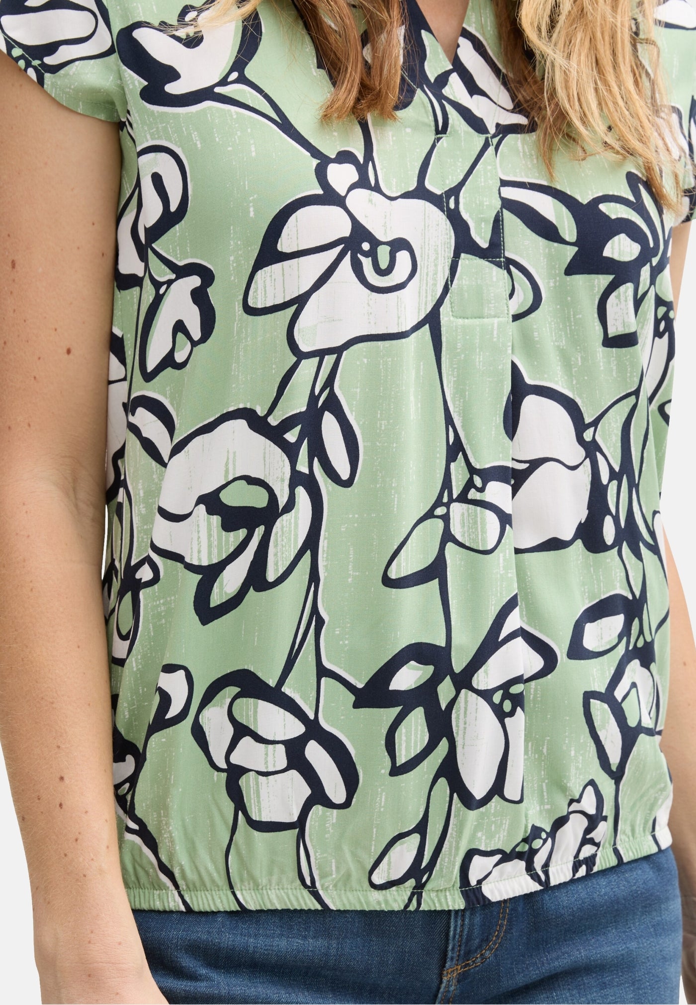 Tom Tailor dünnes Kurzarmshirt