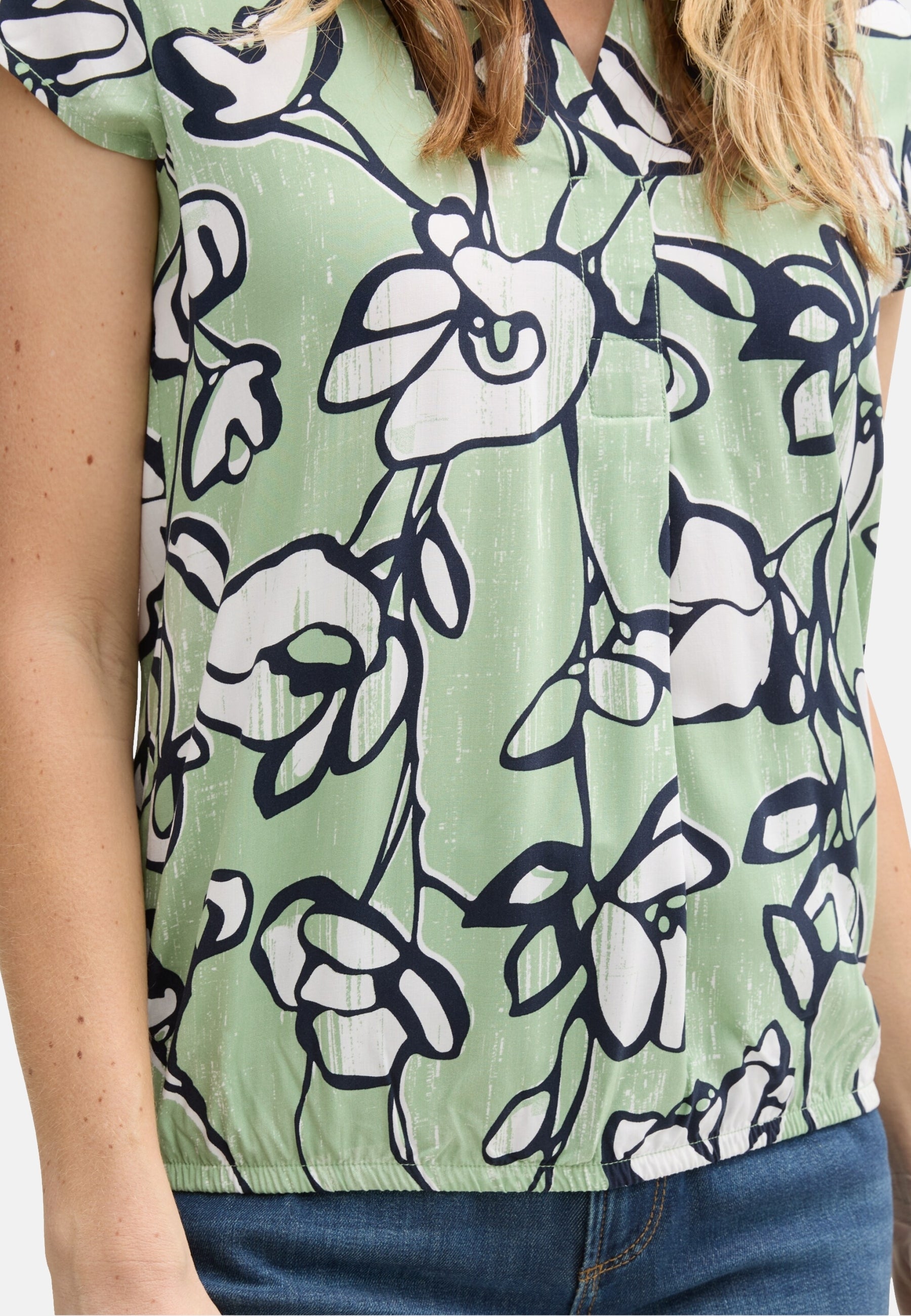 Tom Tailor dünnes Kurzarmshirt