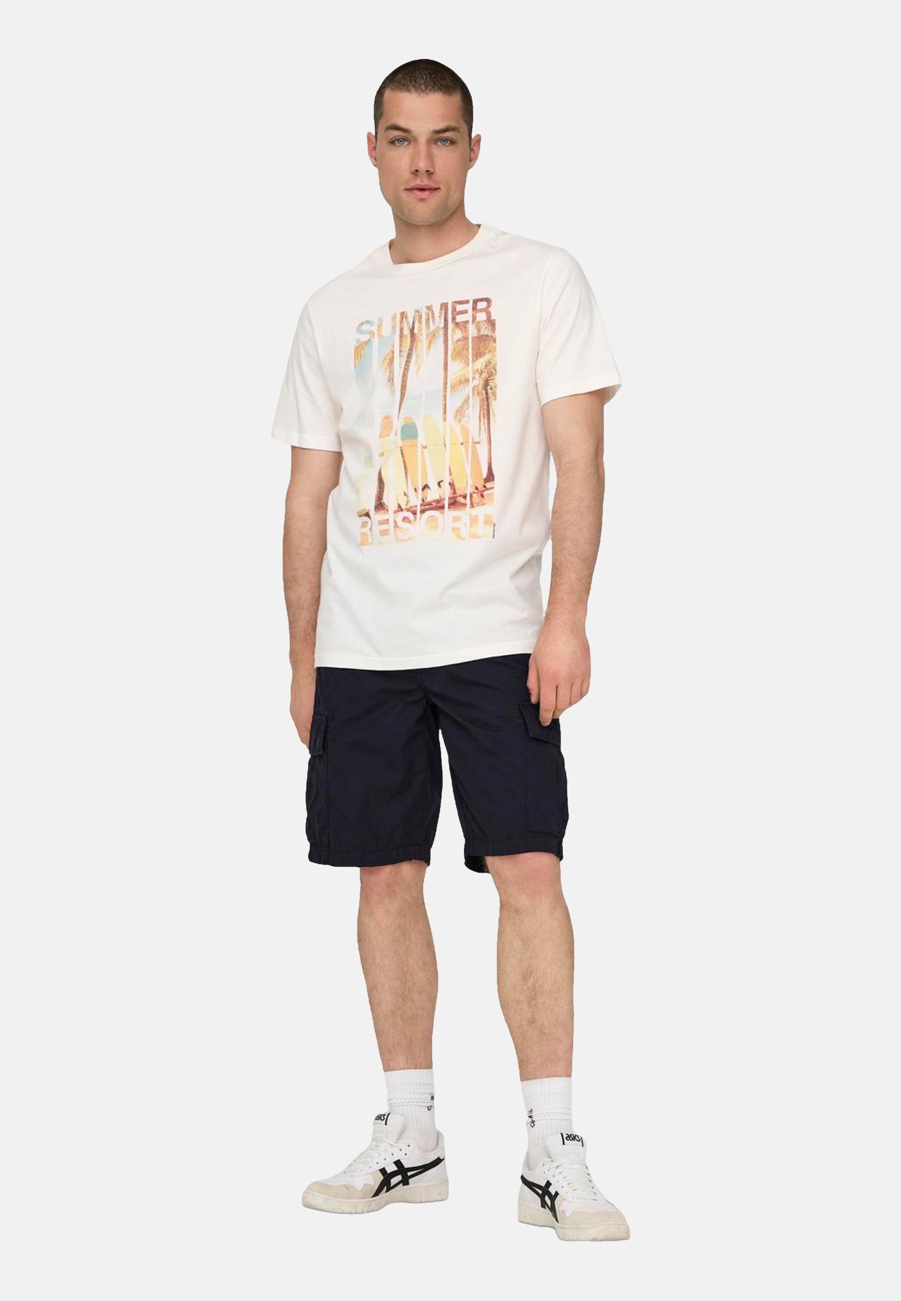 Only & Sons Loc kurze Hose mit vielen Taschen