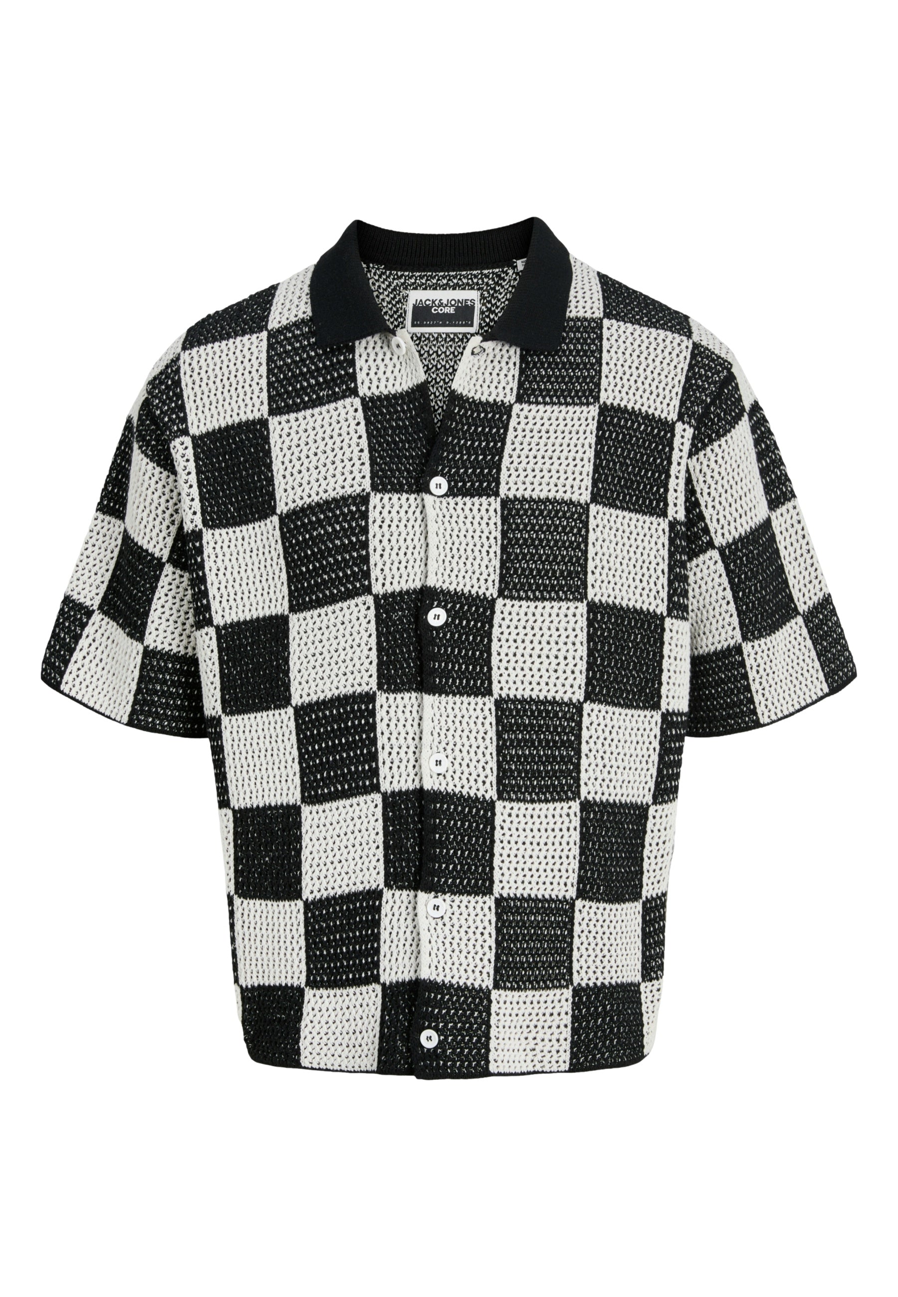 Jack & Jones Athletico gestricktes Kurzarmhemd