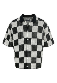 Jack & Jones Athletico gestricktes Kurzarmhemd