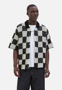 Jack & Jones Athletico gestricktes Kurzarmhemd