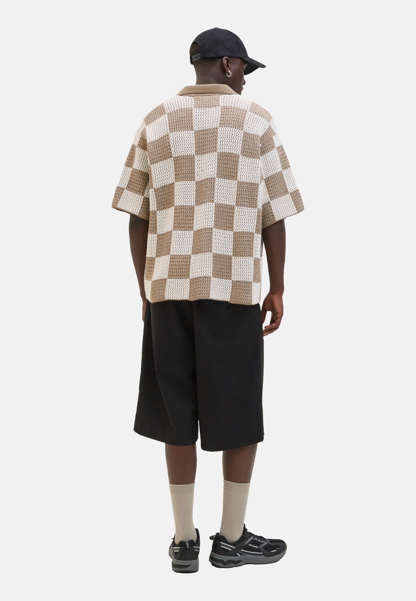 Jack & Jones Athletico gestricktes Kurzarmhemd