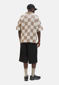 Jack & Jones Athletico gestricktes Kurzarmhemd