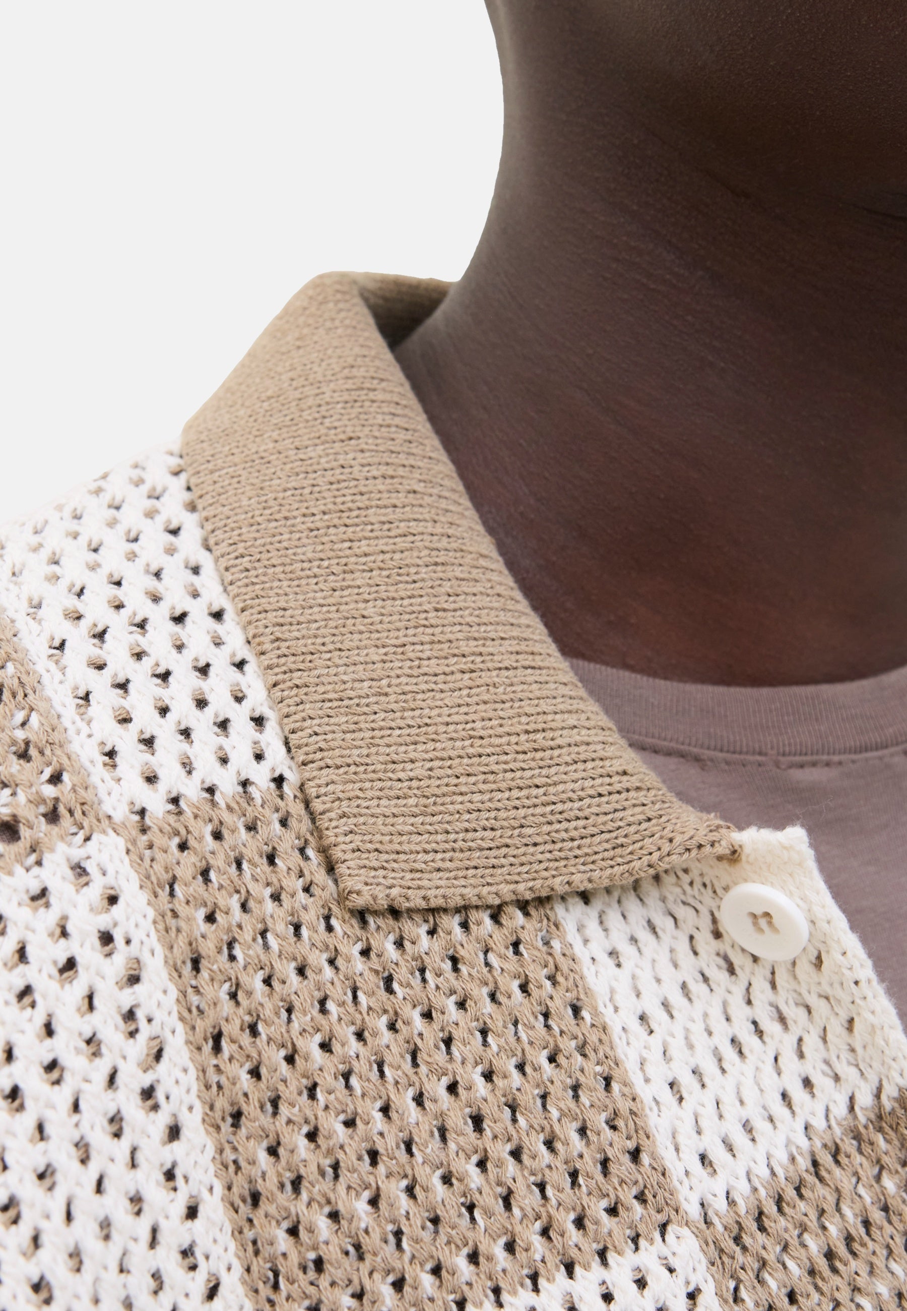 Jack & Jones Athletico gestricktes Kurzarmhemd