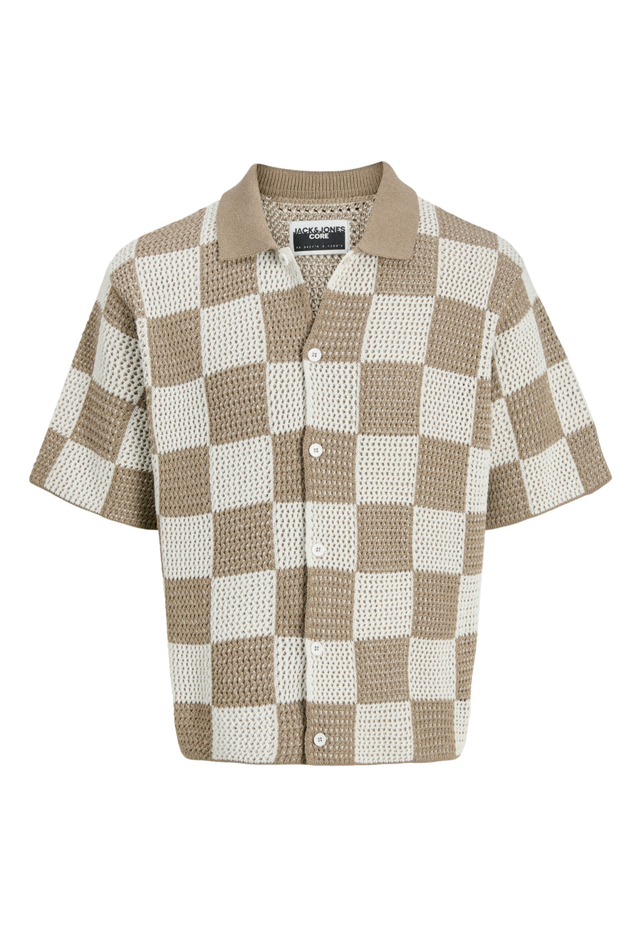 Jack & Jones Athletico gestricktes Kurzarmhemd