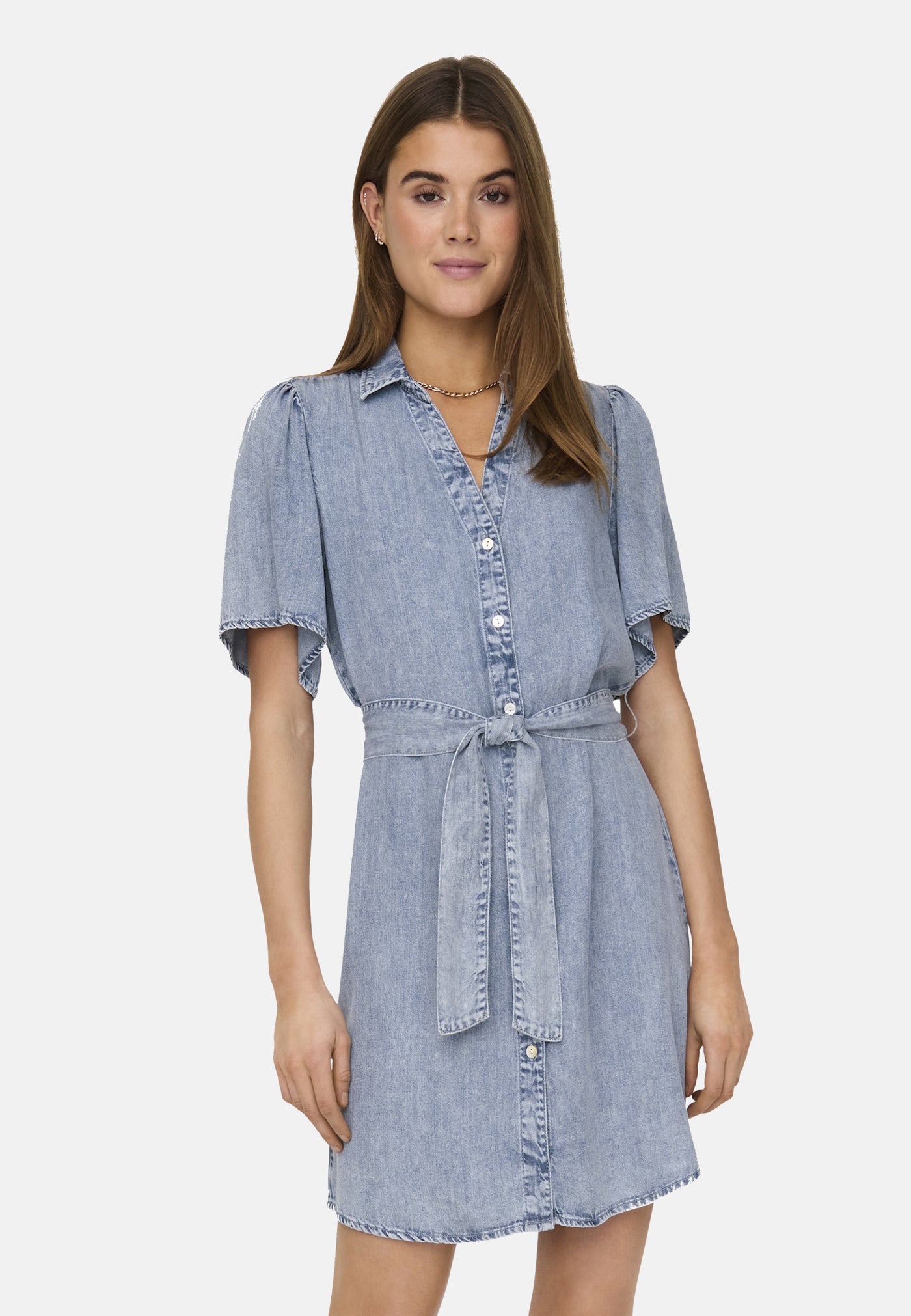 Only HELENA Denimkleid