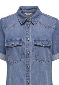Only LISA Denimkleid