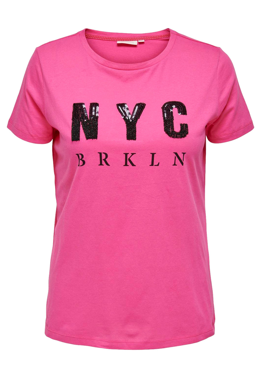 ONLY CARMAKOMA GLAMMY Kurzarmshirt