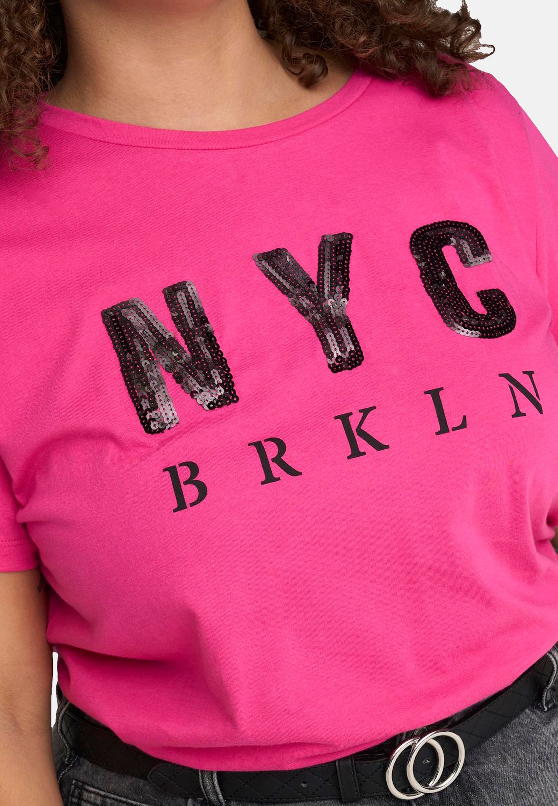 ONLY CARMAKOMA GLAMMY Kurzarmshirt