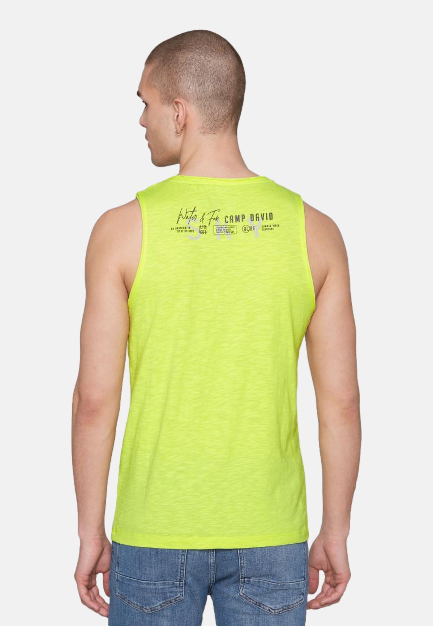 Camp David ärmelloses T-Shirt