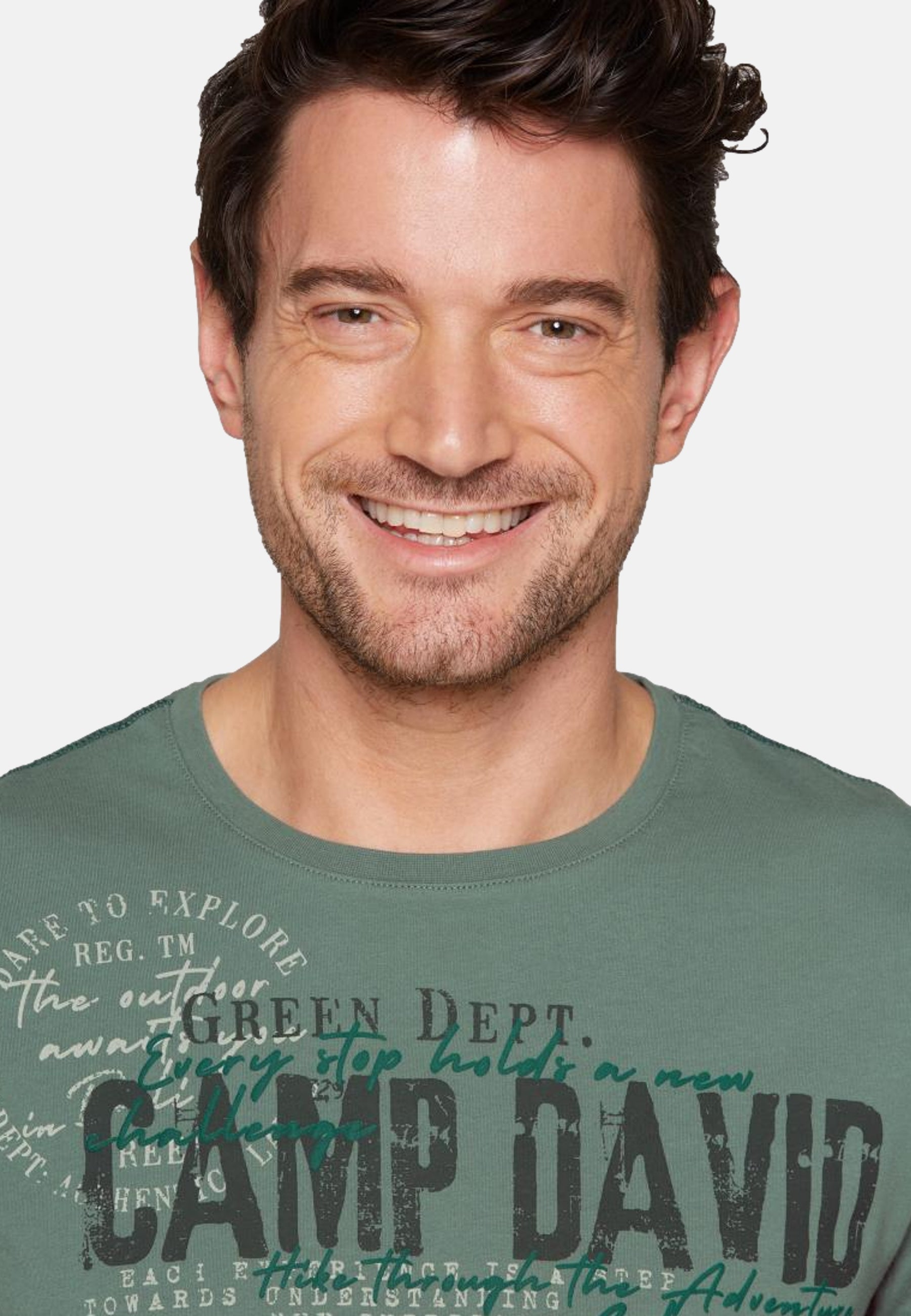 Camp David Kurzarmshirt