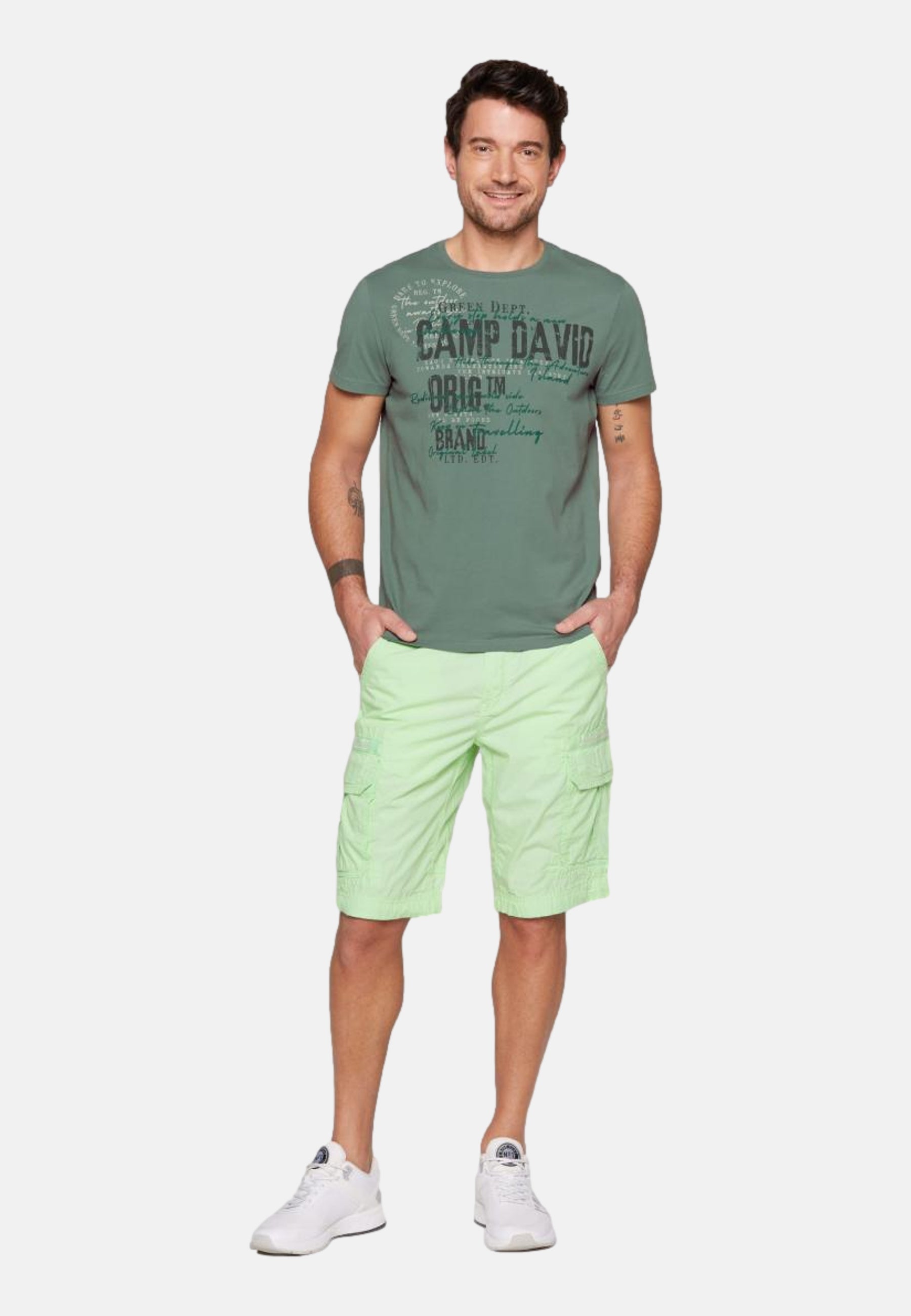 Camp David Kurzarmshirt