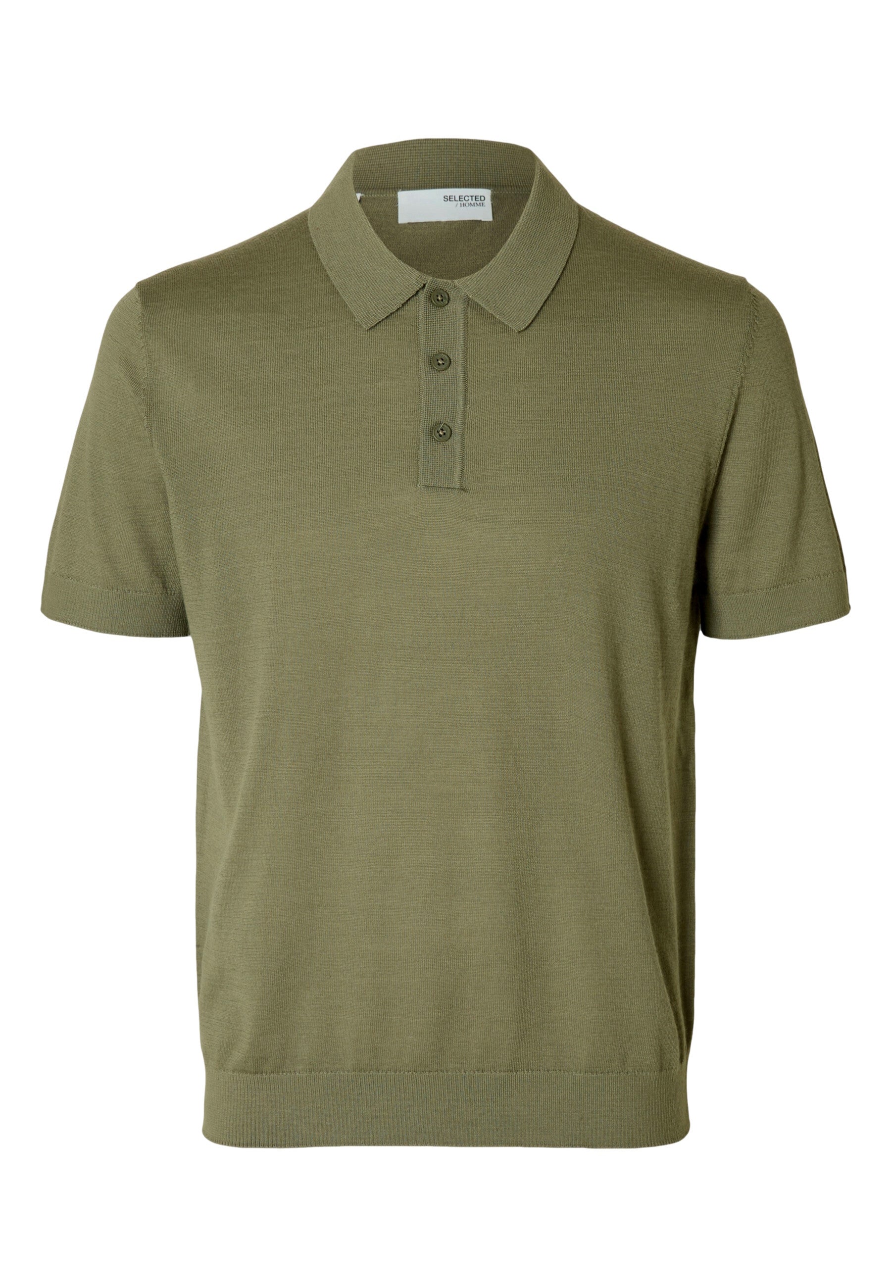 Selected Homme TOWN Kurzarmshirt mit Polokragen