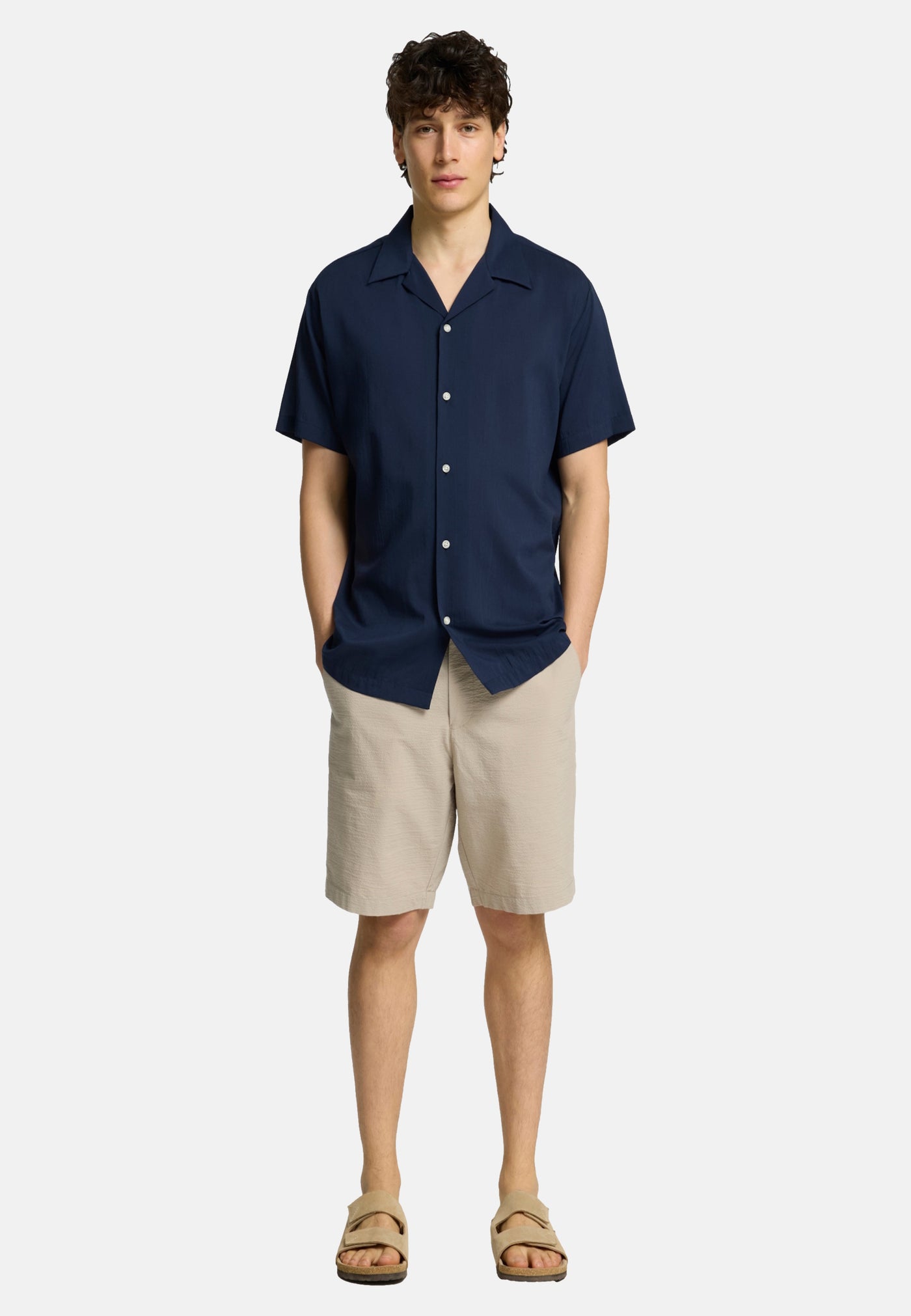 Selected Homme KARL Seersucker-Shorts