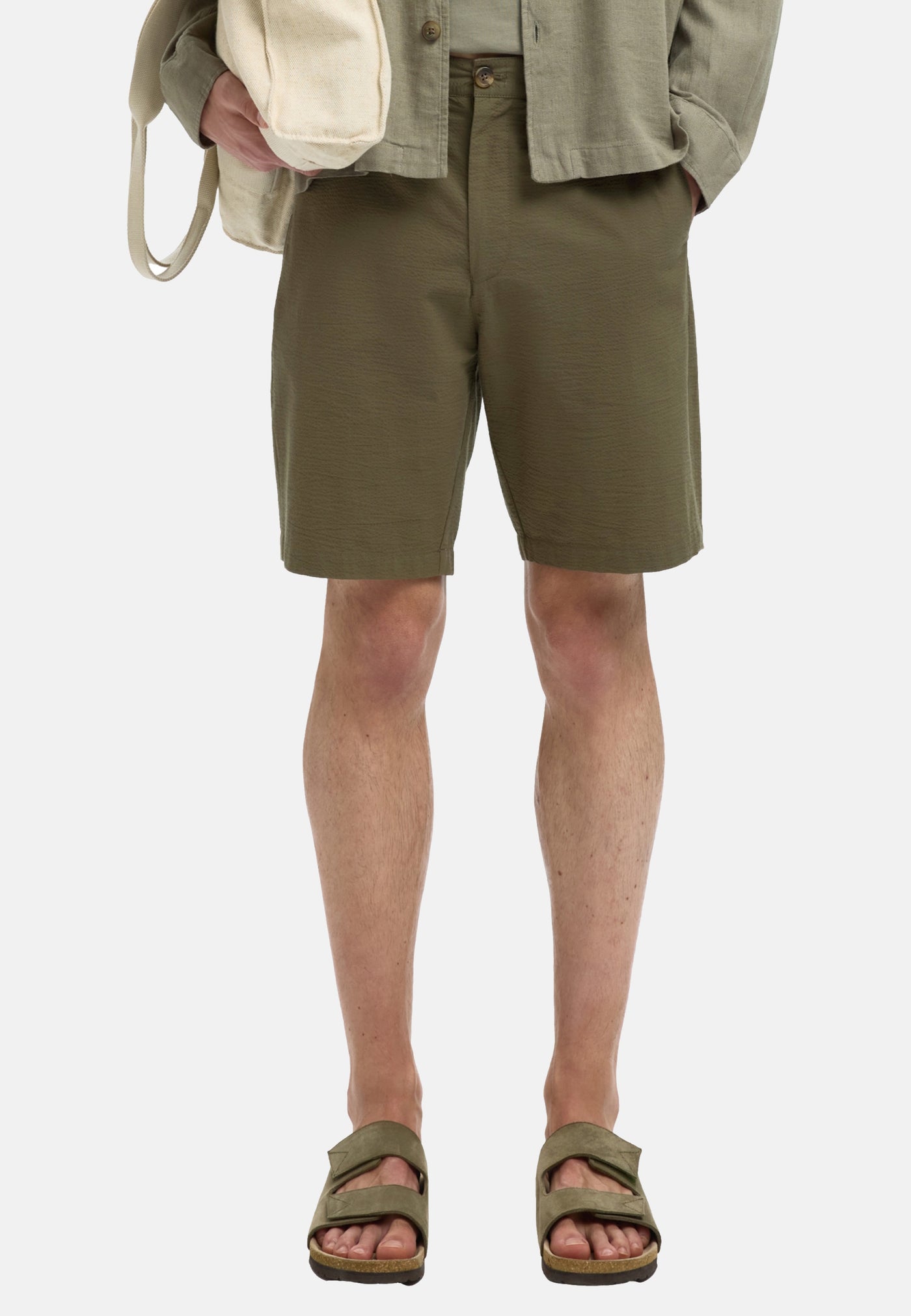 Selected Homme KARL Seersucker-Shorts