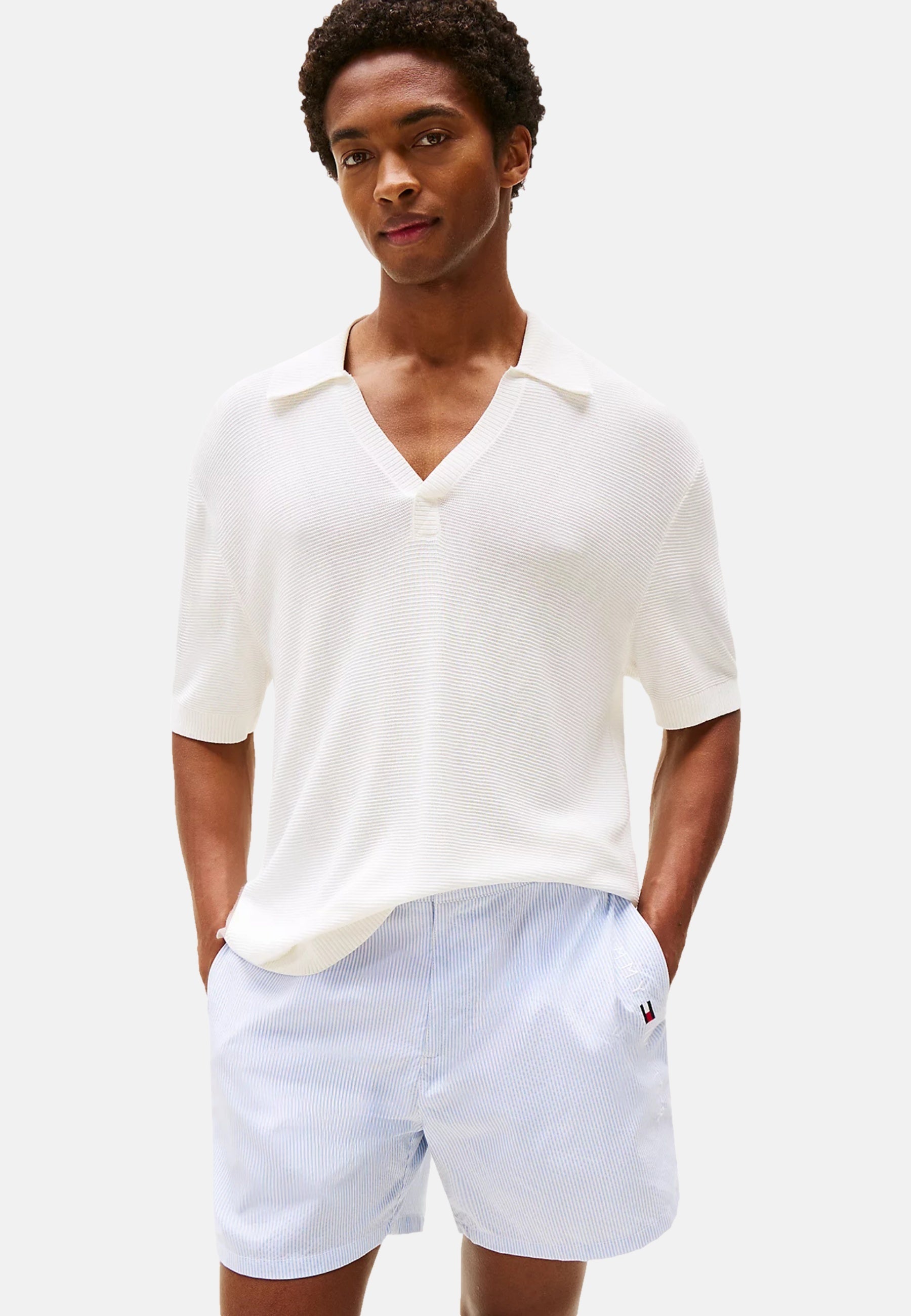 Tommy Hilfiger Kurzarmshirt mit Polokragen