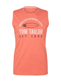 Tom Tailor Printed Tank ärmellos