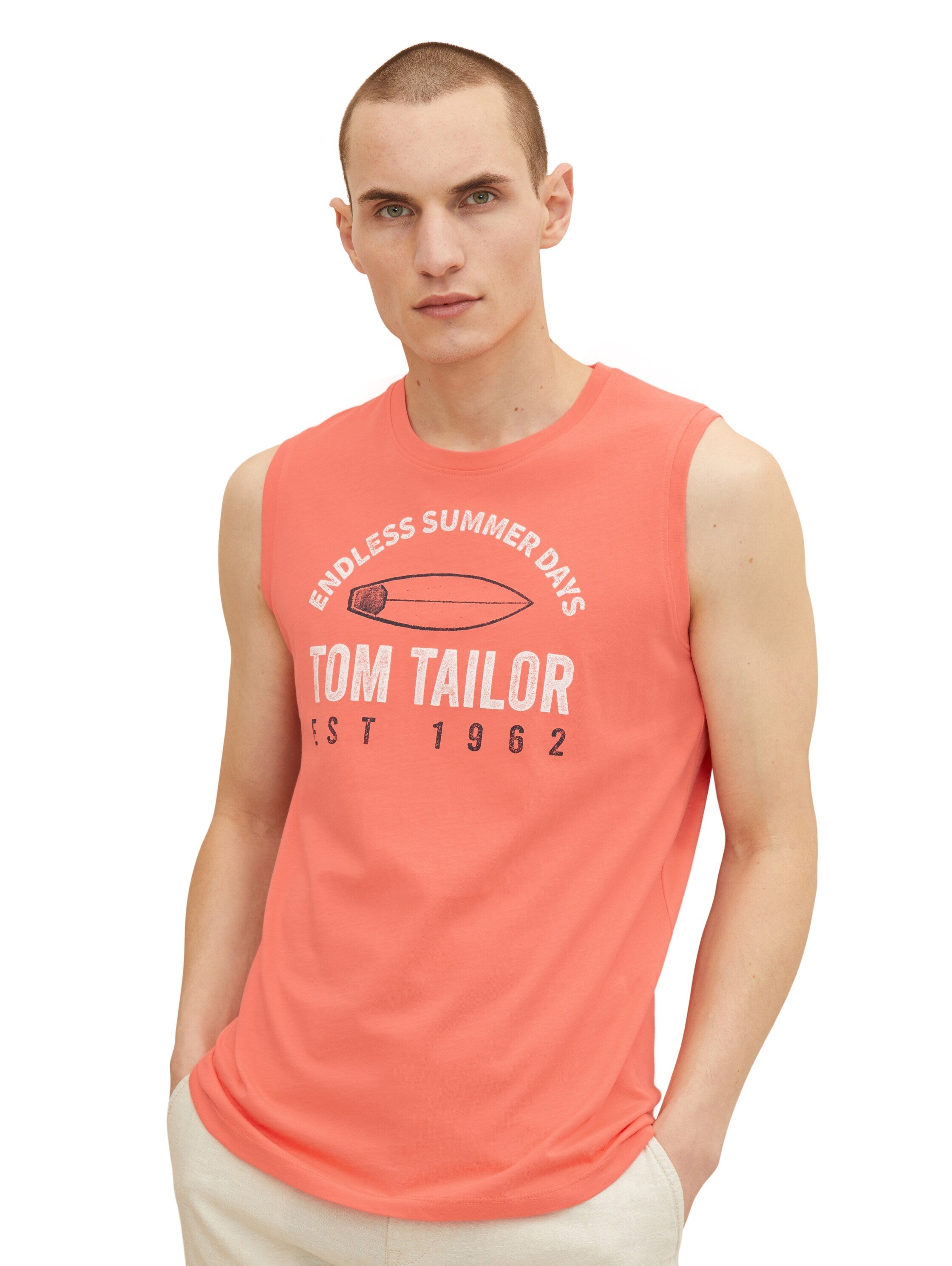 Tom Tailor Printed Tank ärmellos
