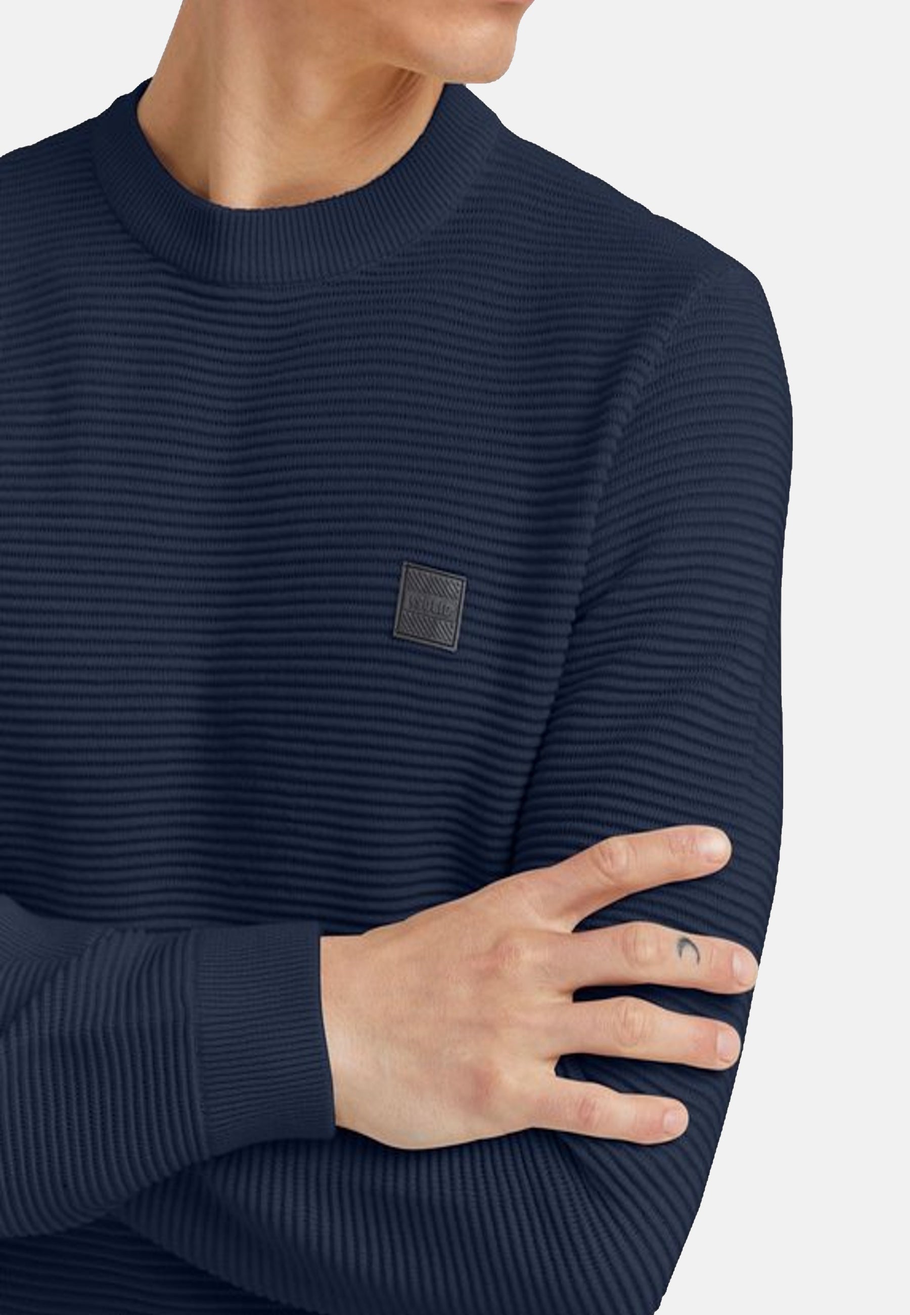 !Solid VALENCIA Strickpullover R- Neck