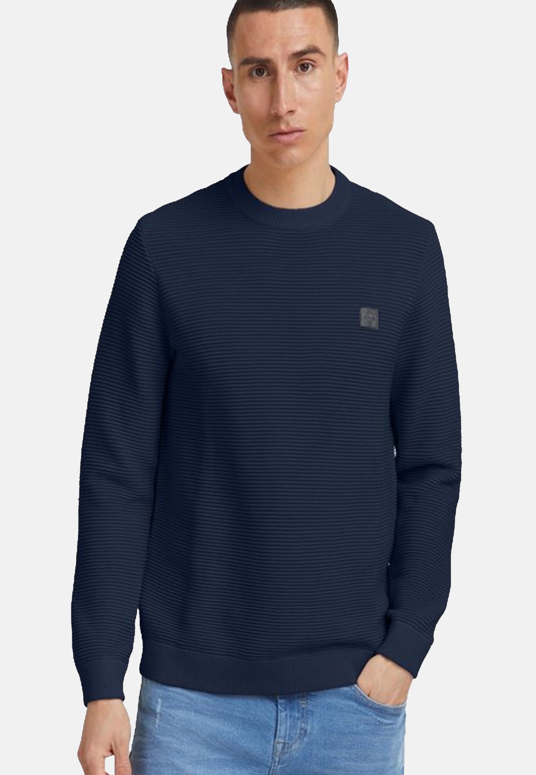 !Solid VALENCIA Strickpullover R- Neck