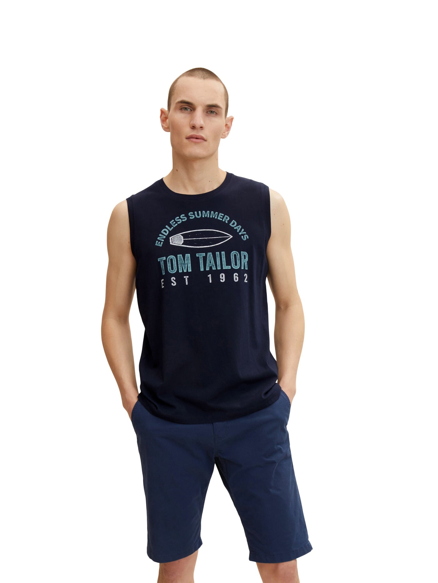 Tom Tailor Printed Tank ärmellos