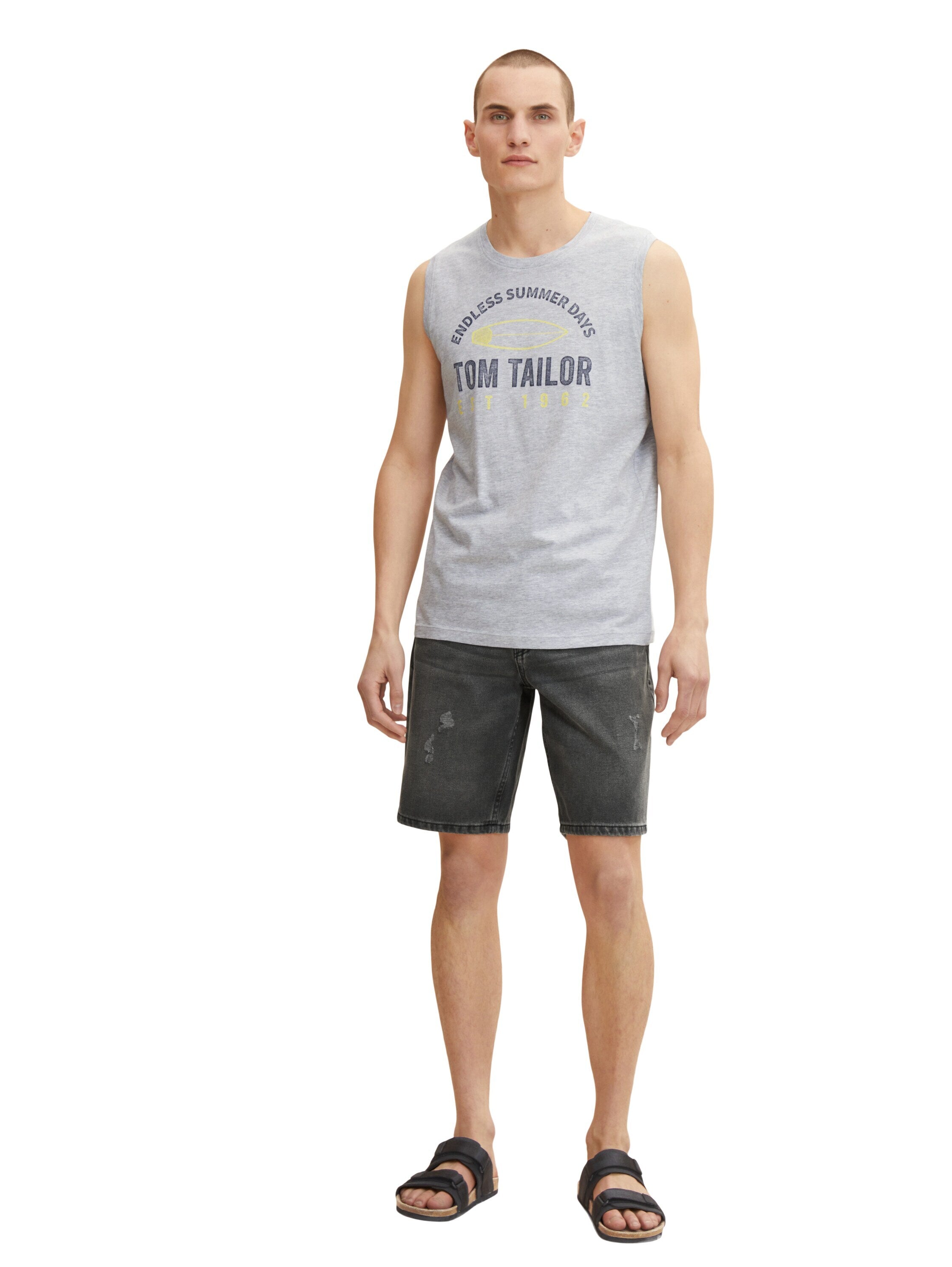 Tom Tailor Printed Tank ärmellos