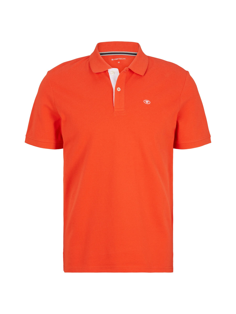 Tom Tailor Basic Kurzarmshirt mit Polokragen