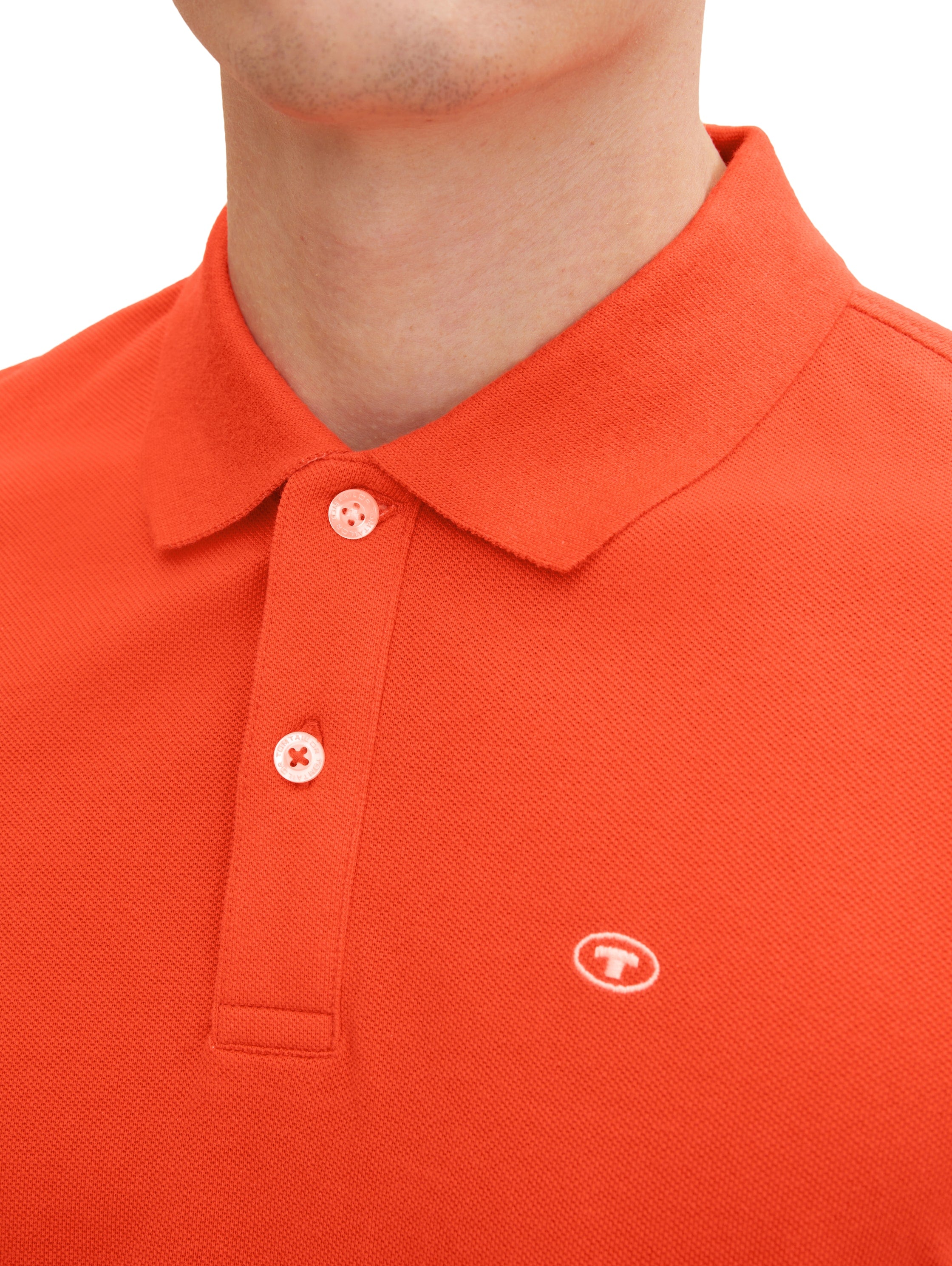 Tom Tailor Basic Kurzarmshirt mit Polokragen