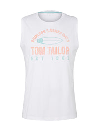 Tom Tailor Printed Tank ärmellos