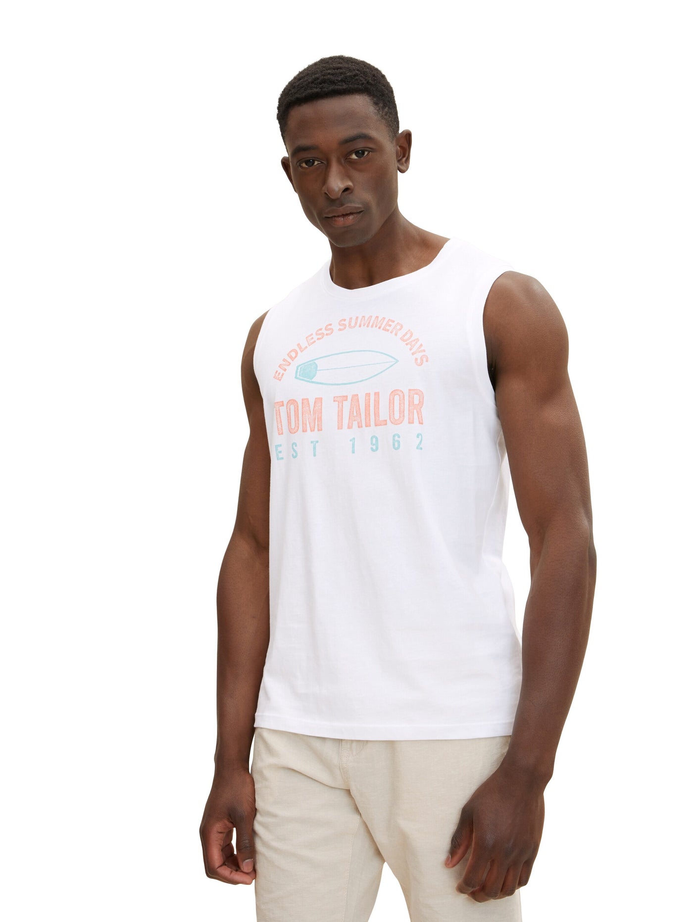 Tom Tailor Printed Tank ärmellos