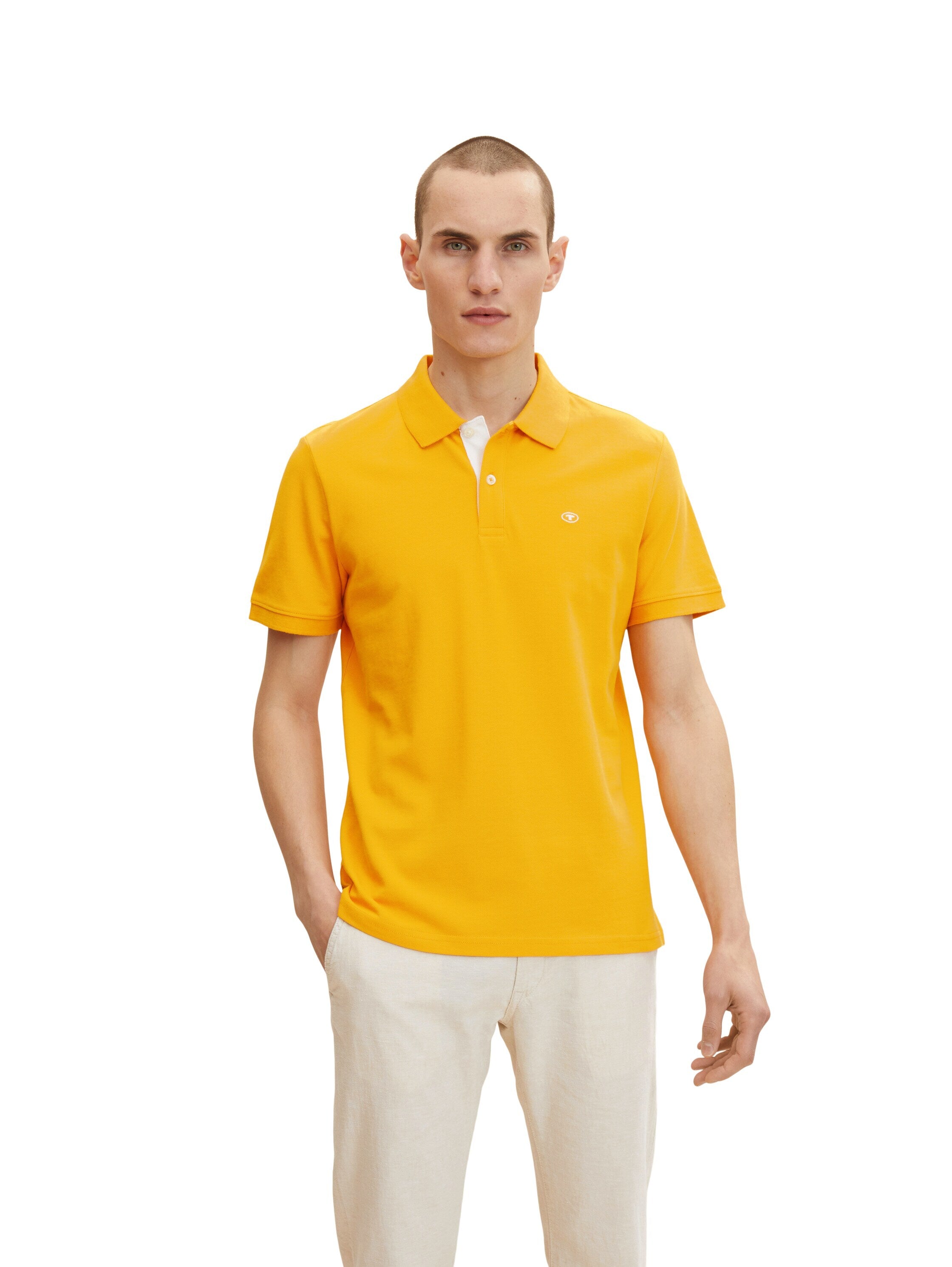 Tom Tailor Basic Kurzarmshirt mit Polokragen