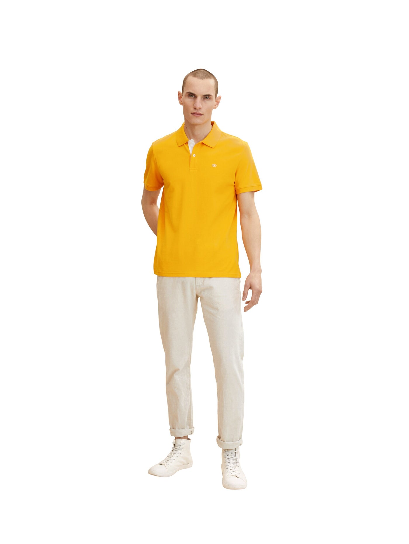 Tom Tailor Basic Kurzarmshirt mit Polokragen