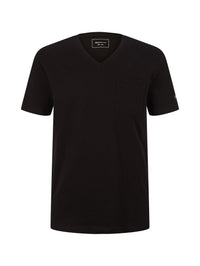 Tom Tailor V-Neck with Pocket Kurzarmshirt